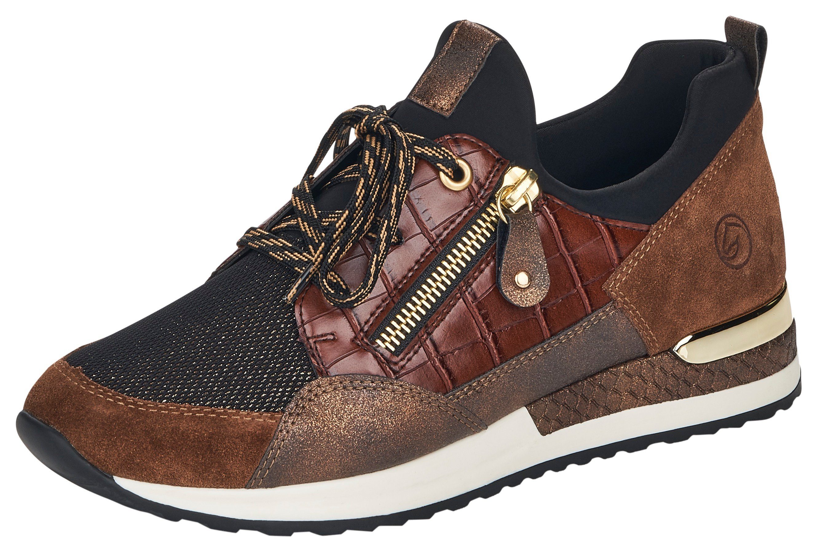 Remonte Slip-on sneakers met goudkleurige details online shoppen | OTTO