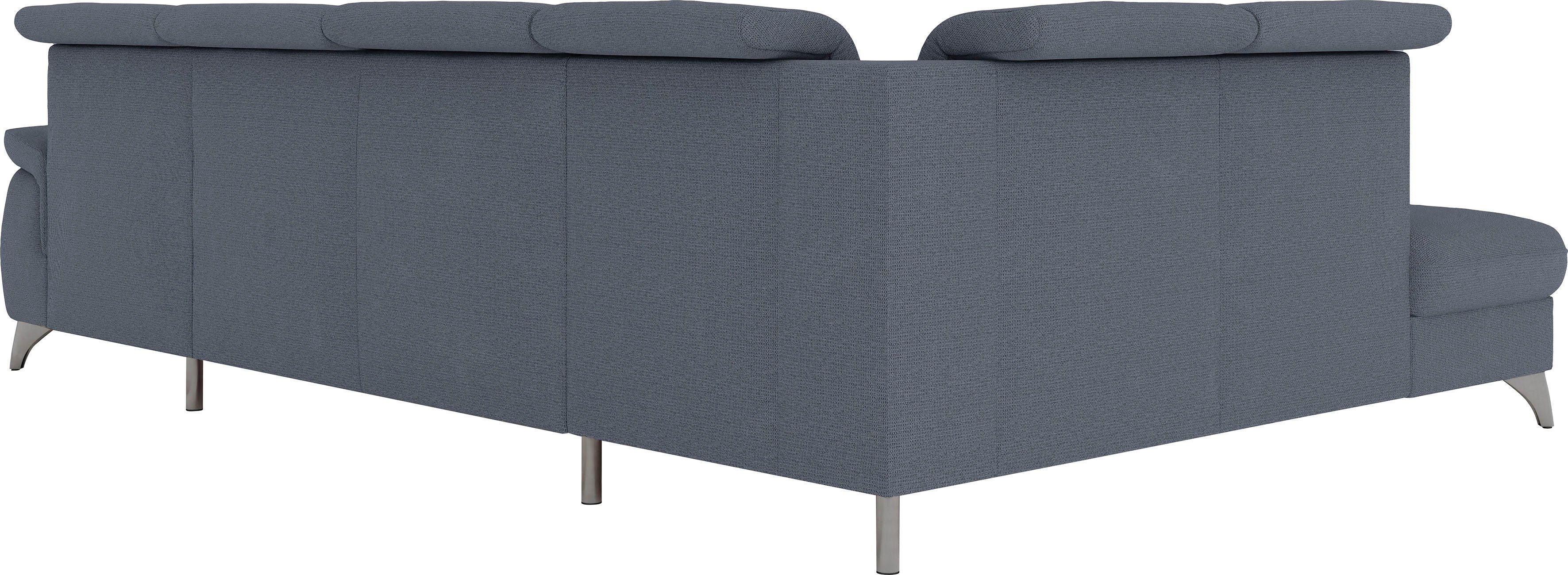 sit&more Zithoek Astoria U-vorm naar keuze met motorische relaxfunctie