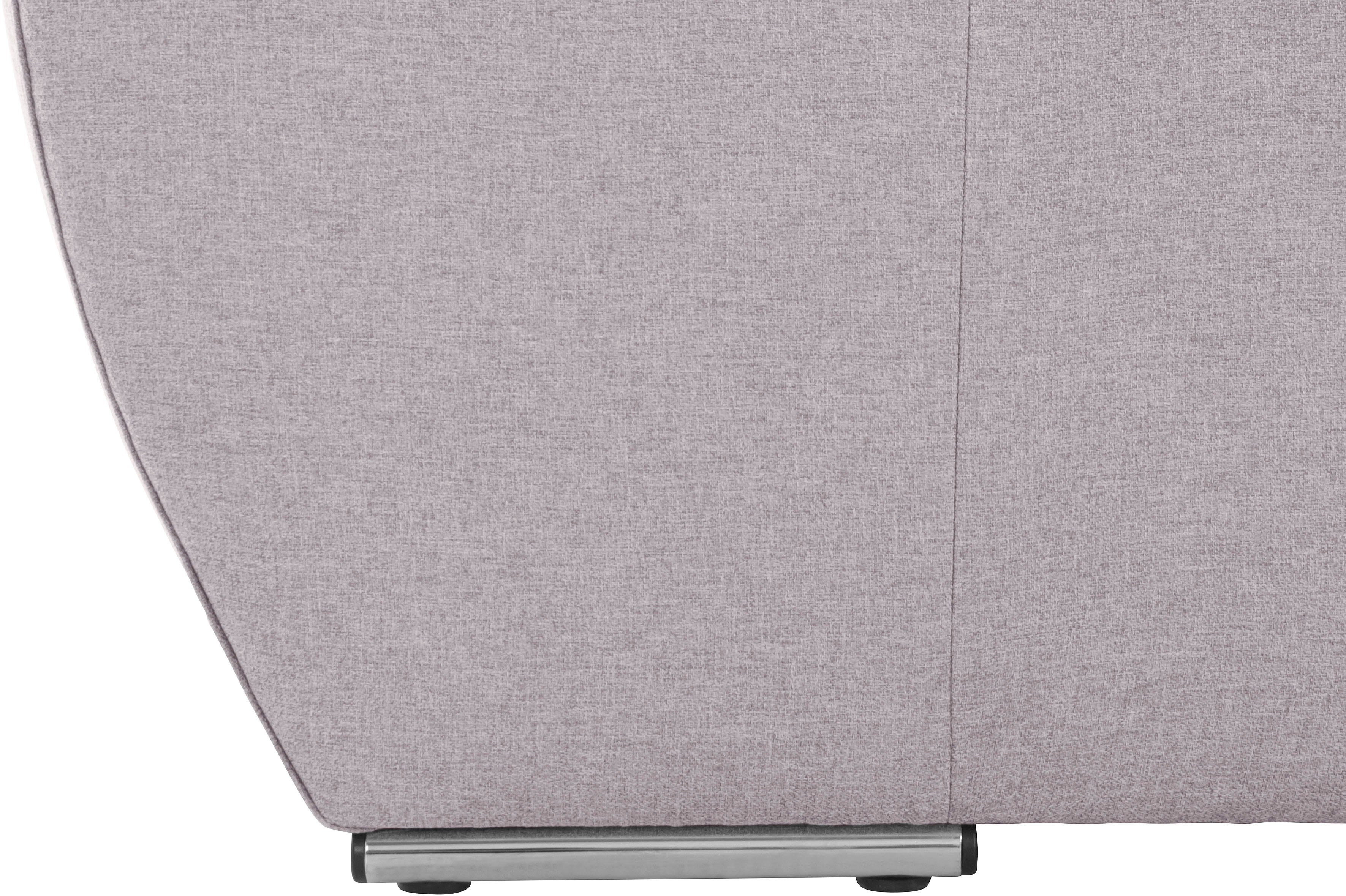 DOMO collection 2-zitsbank Lagoa, moderne zittingstikking, comfortabel en comfortabel