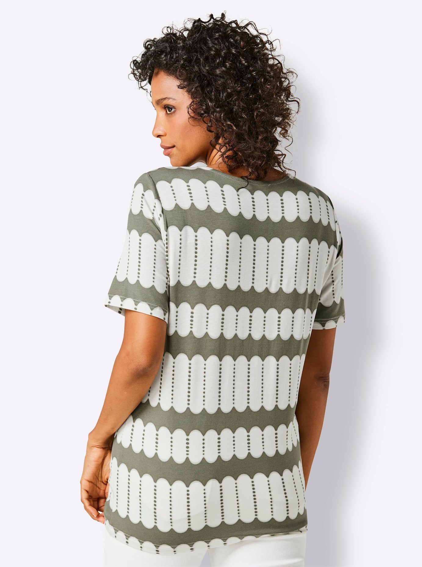 CREATION L PREMIUM Shirt met print Lyocell-shirt (1-delig)