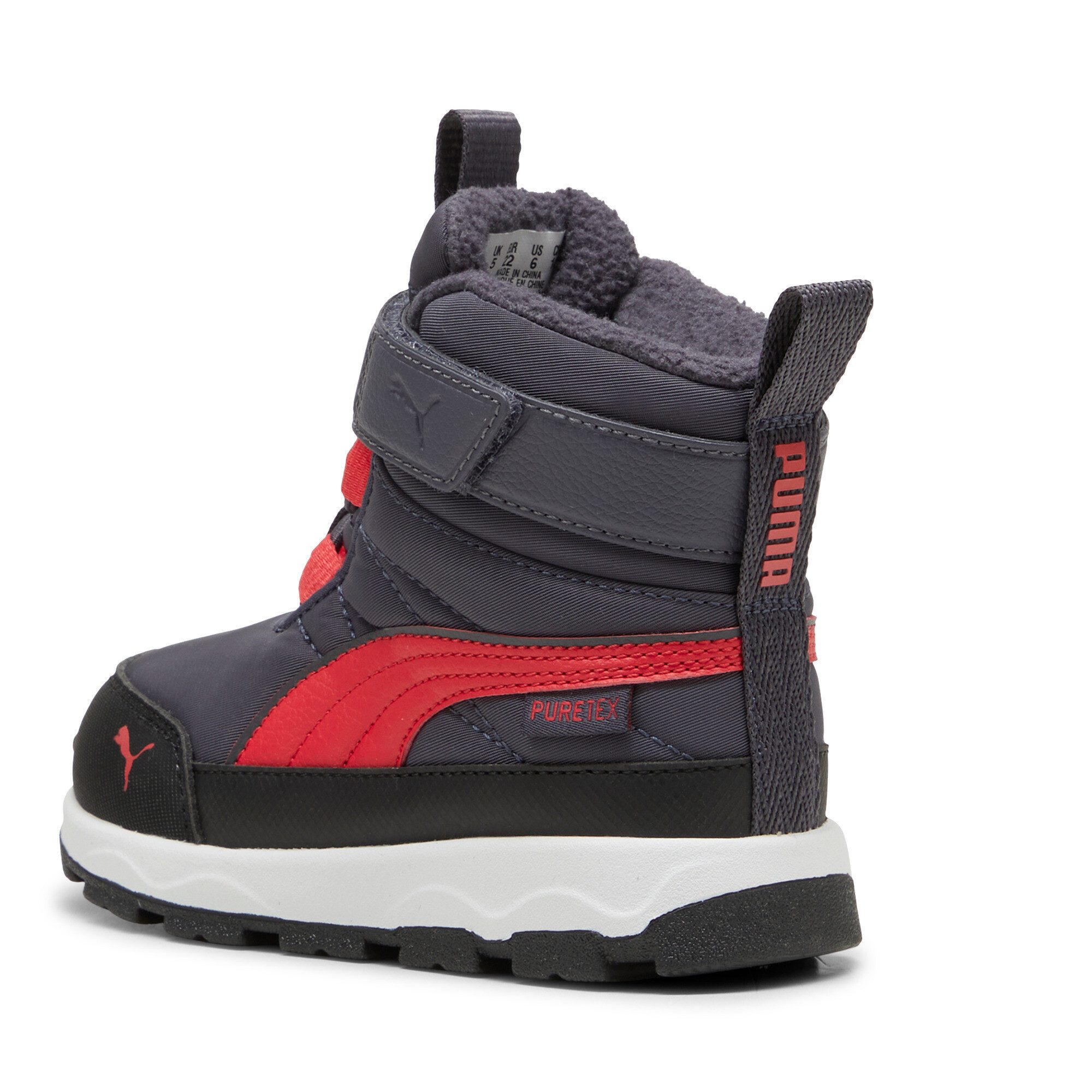 PUMA Winterlaarzen EVOLVE BOOT PURETEX AC+INF Snowboots, winterlaarzen, winterschoenen, voor kinderen, waterdicht