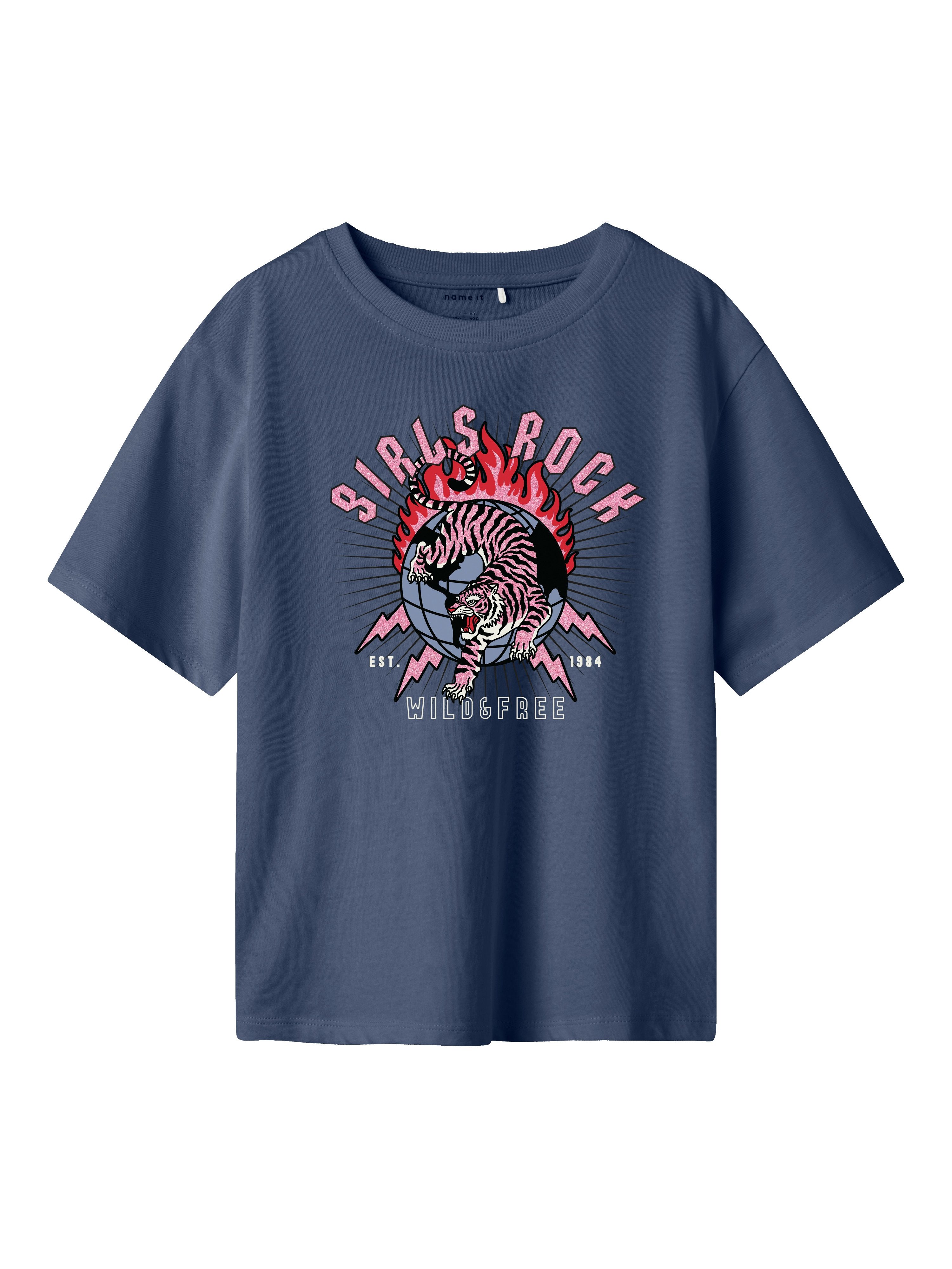 Name It T-shirt NKFKASSANDRA 2P SS NREG TOP PB (set, 2-delig)
