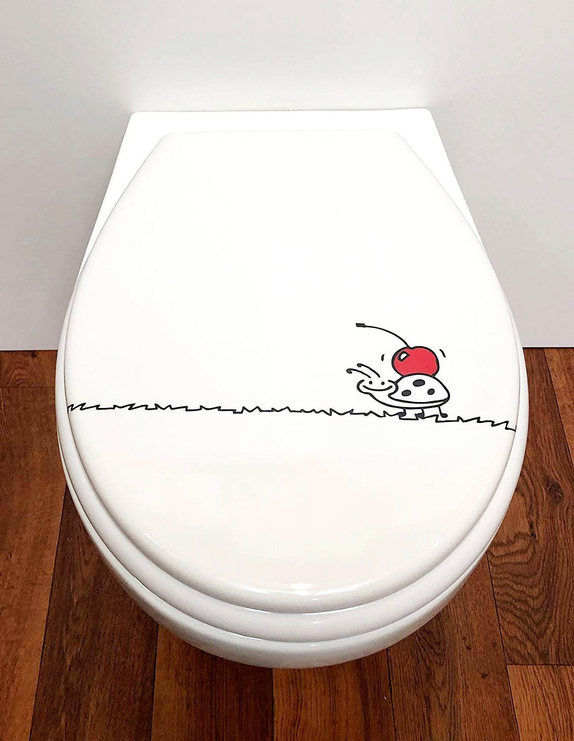 ADOB Toiletzitting Kever Soft-closemechanisme, voor het schoonmaken afneembaar
