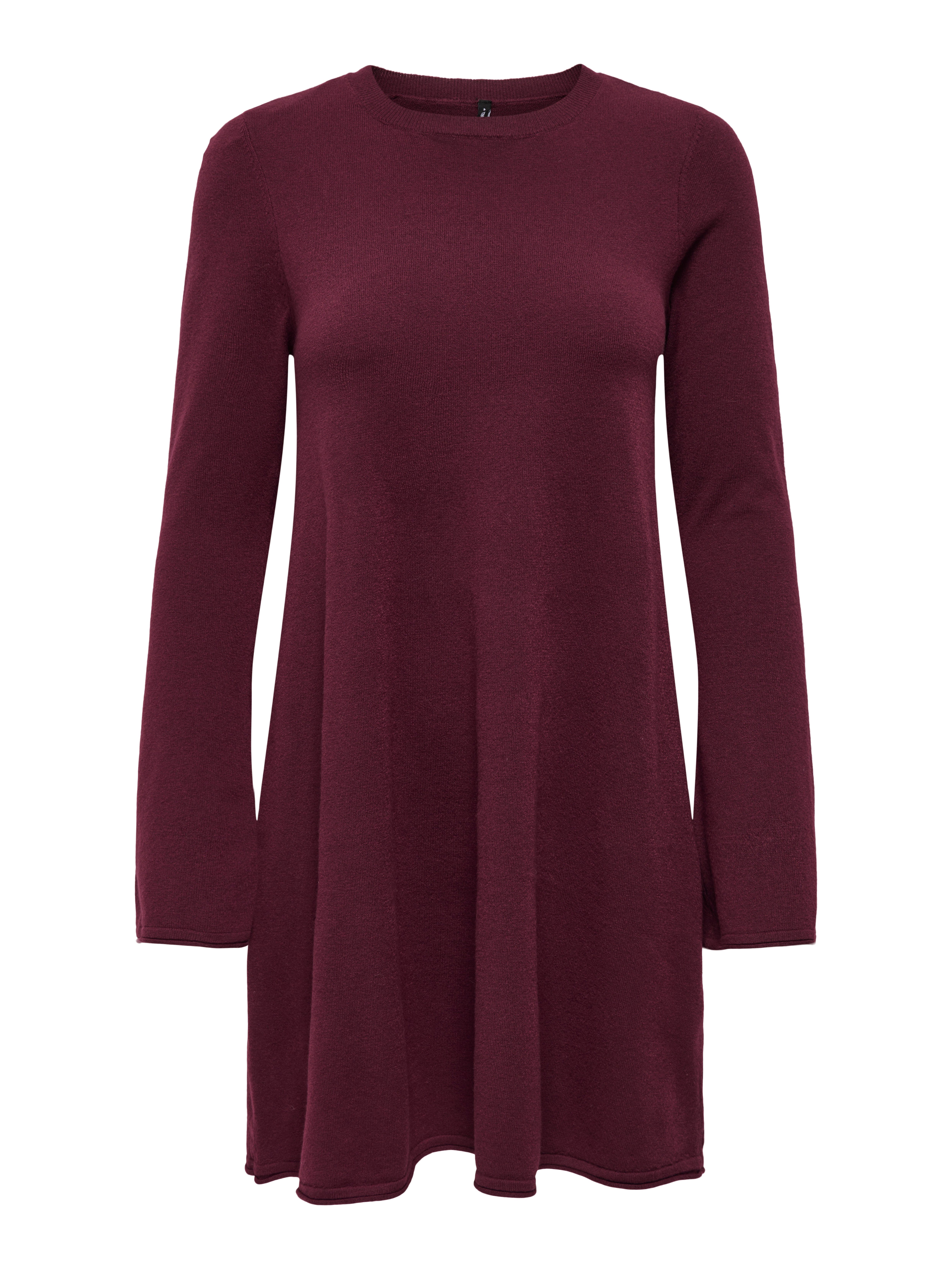 Only Midi-jurk ONLAMALIO LIFE LS ONECK DRESS KNT