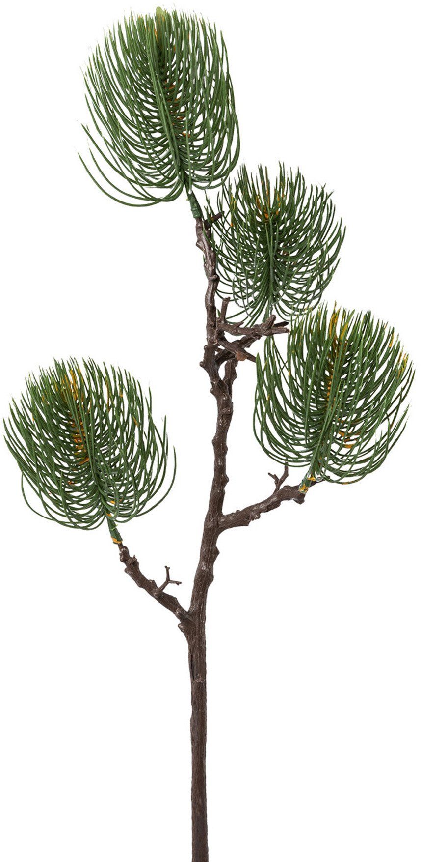 Creativ green Winterse kunstplant Kerst versiering Tak met naalden, 2-delige set (2 stuks)