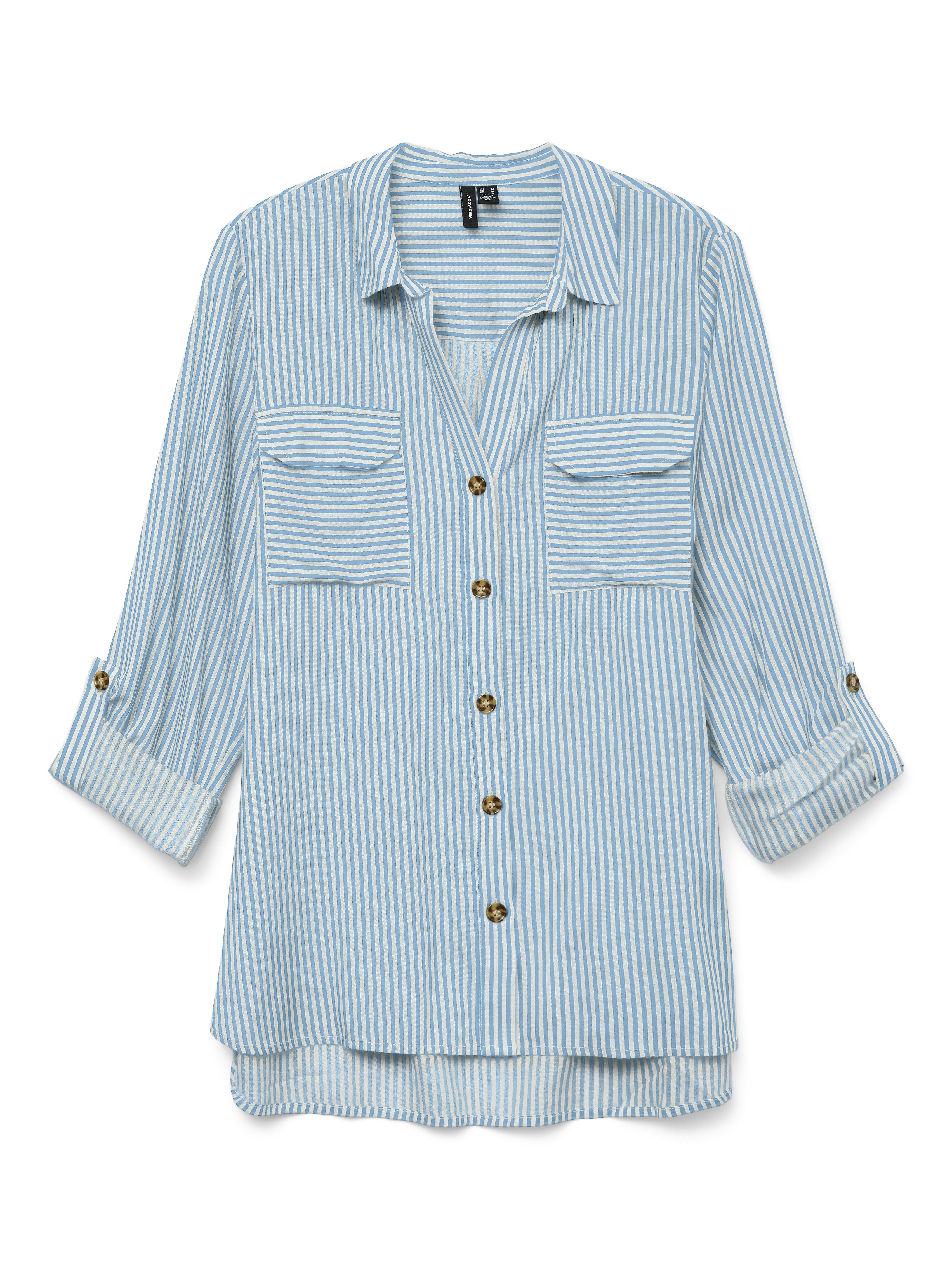 Vero Moda Overhemdblouse VMBUMPY L/S SHIRT NEW WVN GA NOOS