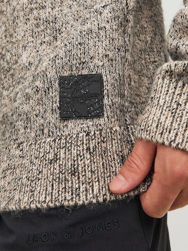 Jack & Jones Trui met ronde hals JCOSPACE KNIT MOCK NECK SN