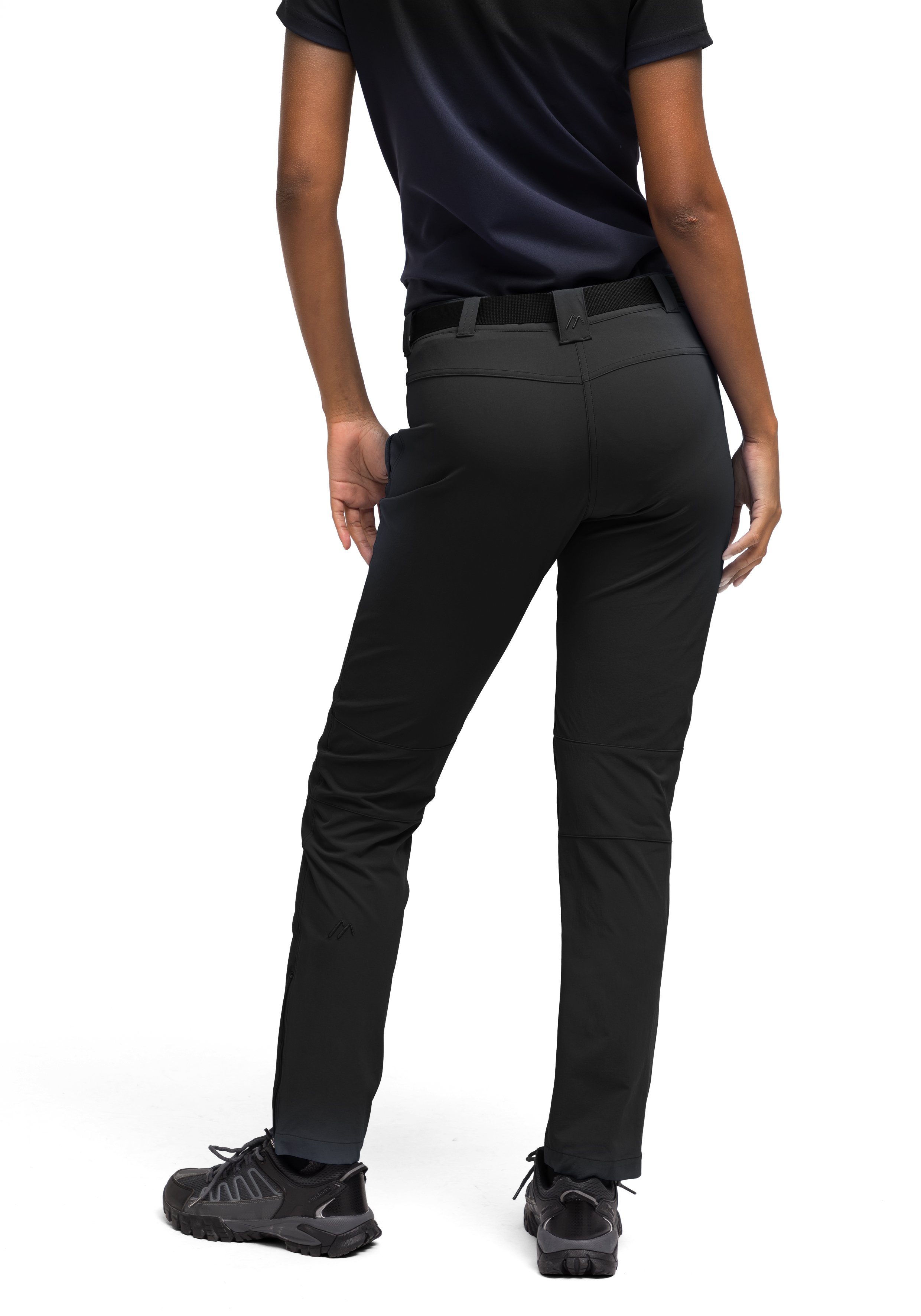 Maier Sports Functionele broek Inara slim Heren wandelbroek ademende outdoor-broek 4 zakken slim fit