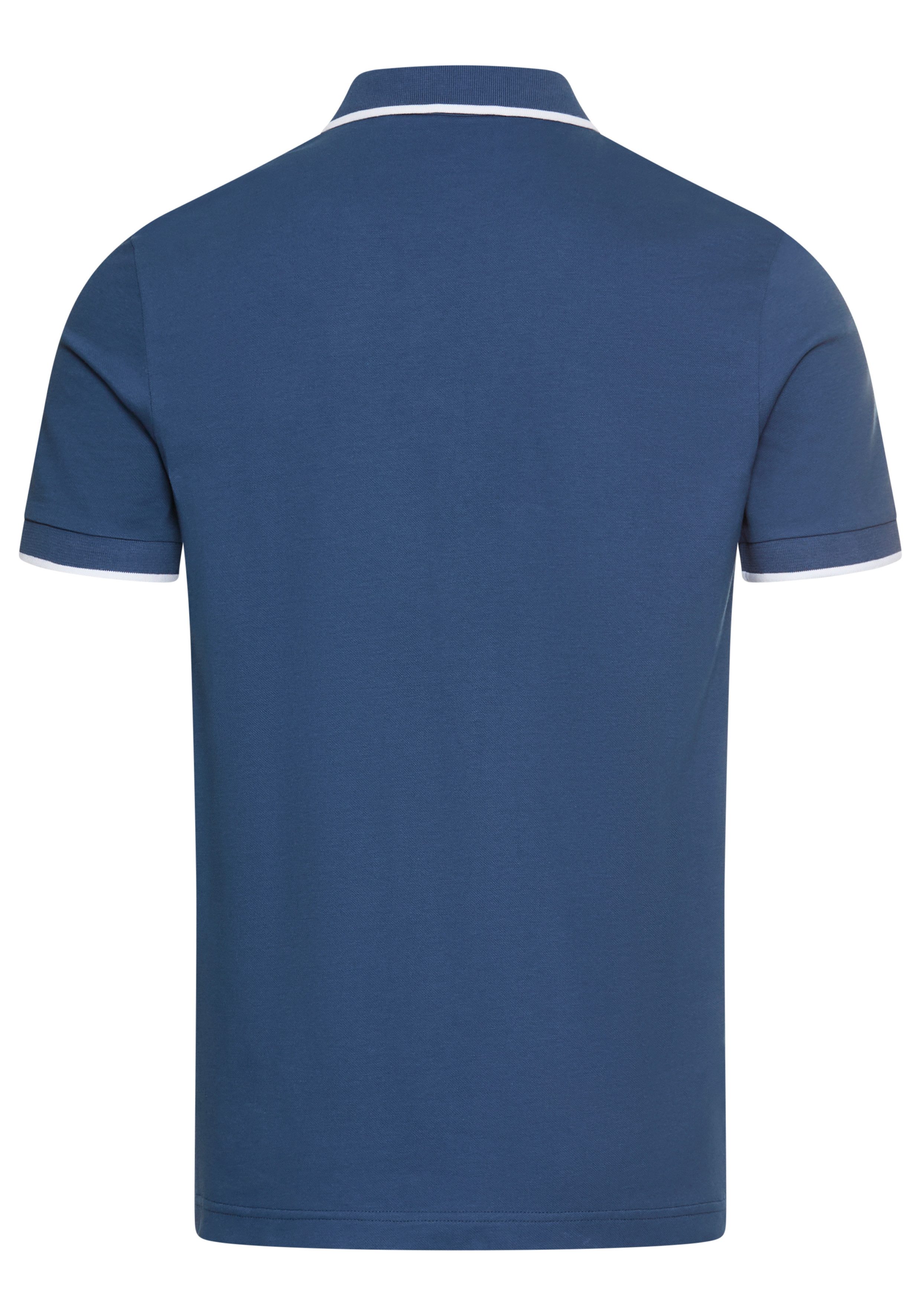 Boss Orange Poloshirt Passertip met boss badge