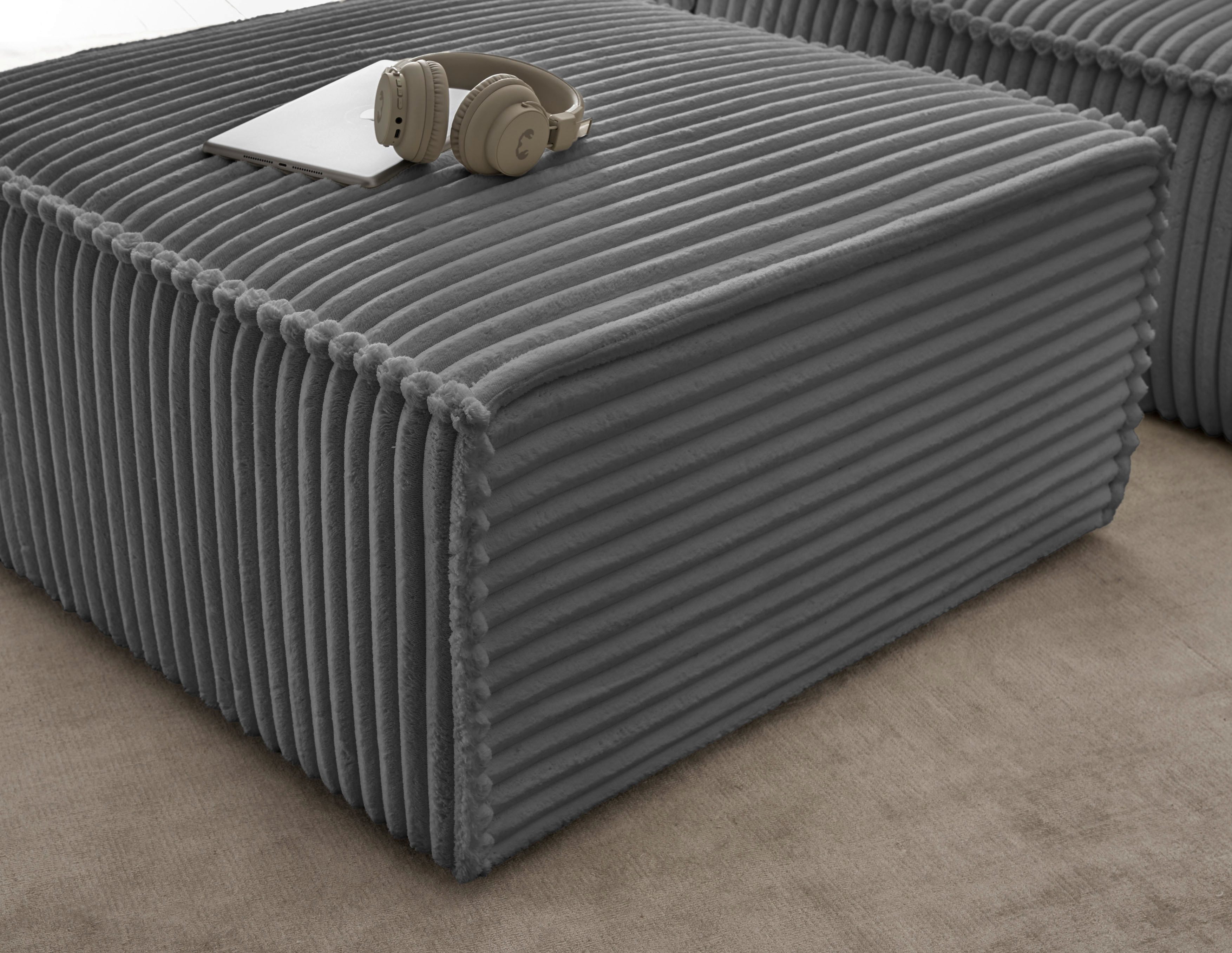 andas Loveseat Finnley Loveseat en hocker als set, passend bij de bekleding-serie Finnley (2-delig)
