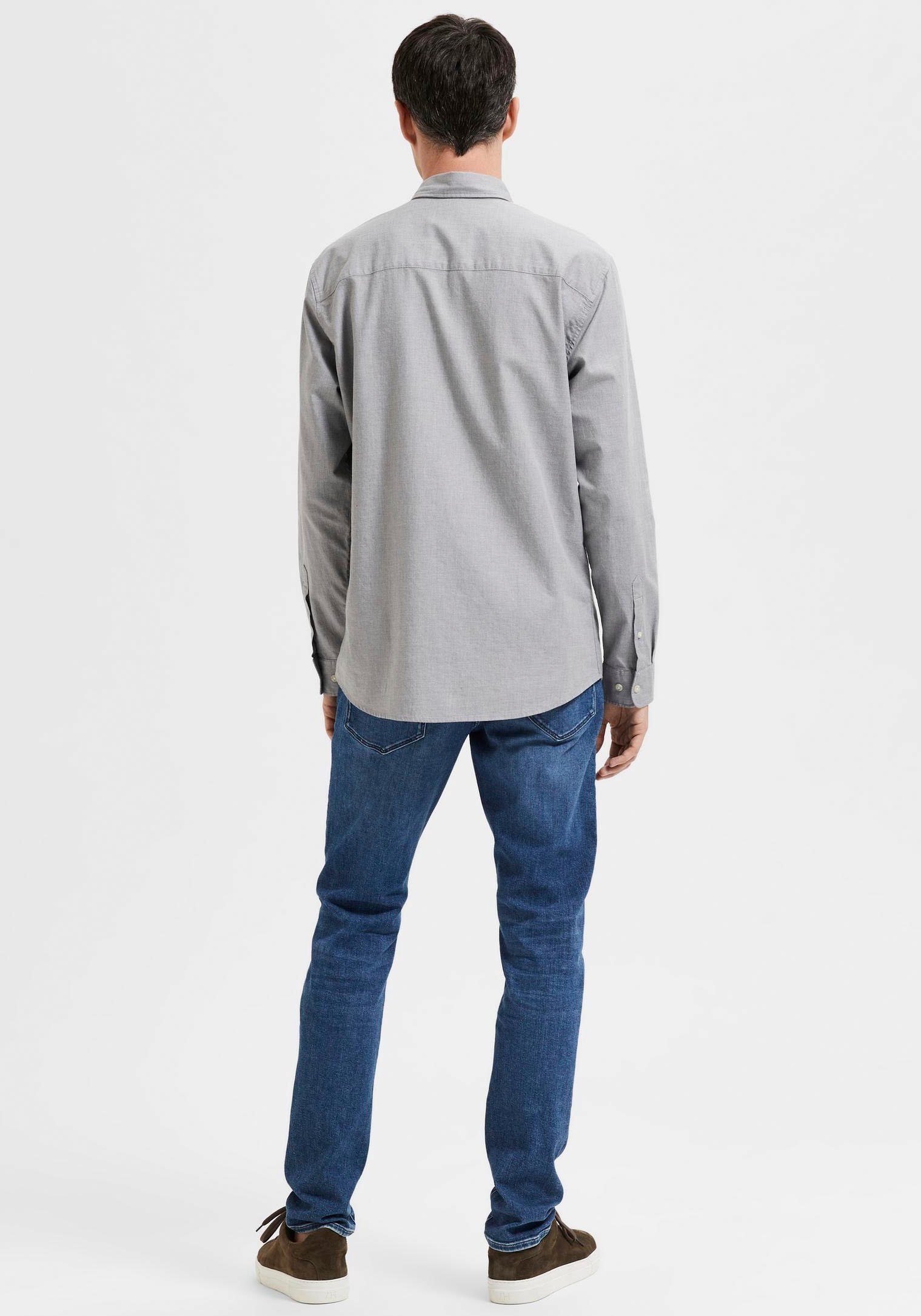 SELECTED HOMME Overhemd met lange mouwen SLHSLIMTHEO SHIRT LS
