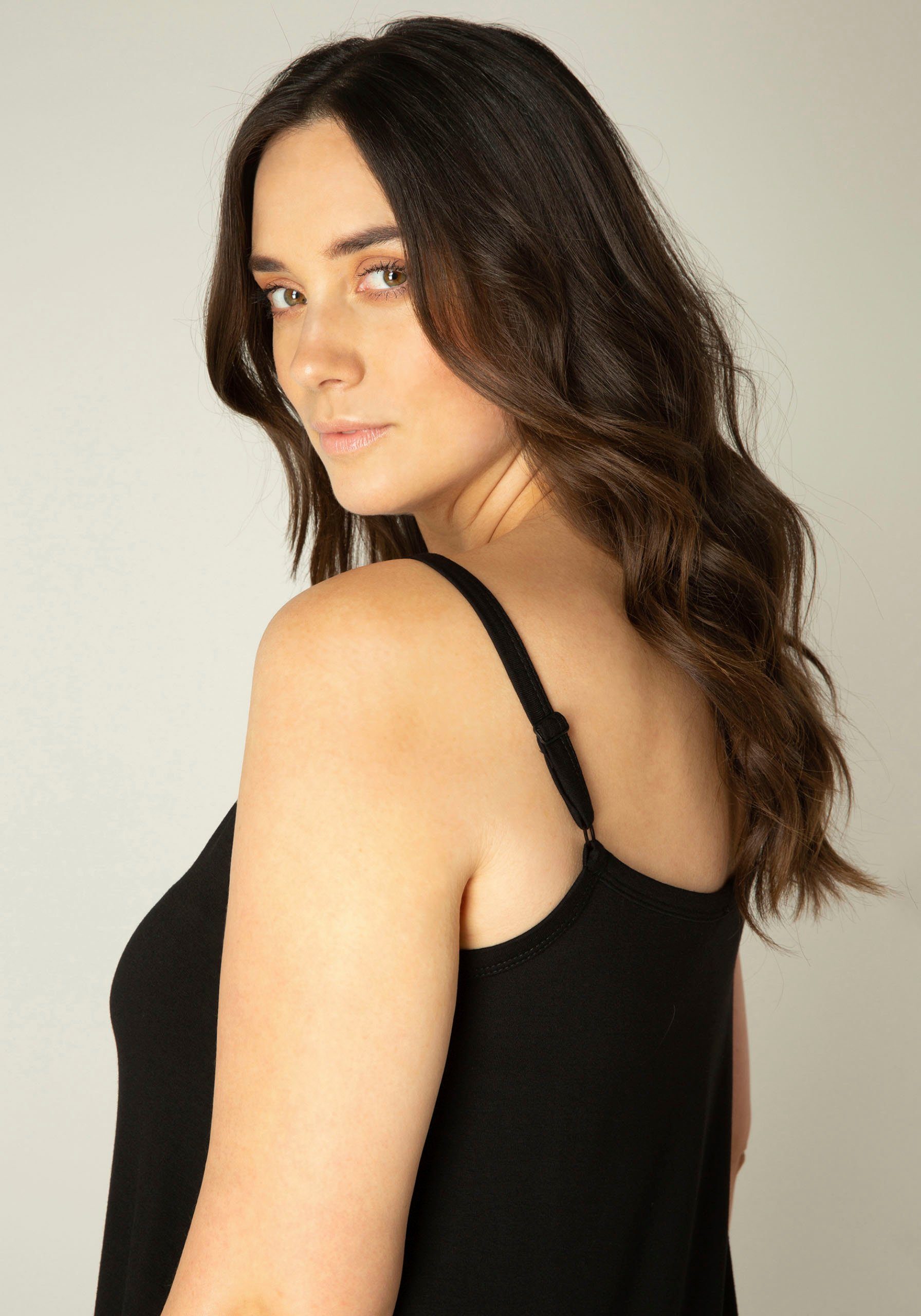 Base Level Curvy Jurk in overgooiermodel Alissa Verstelbare bandjes