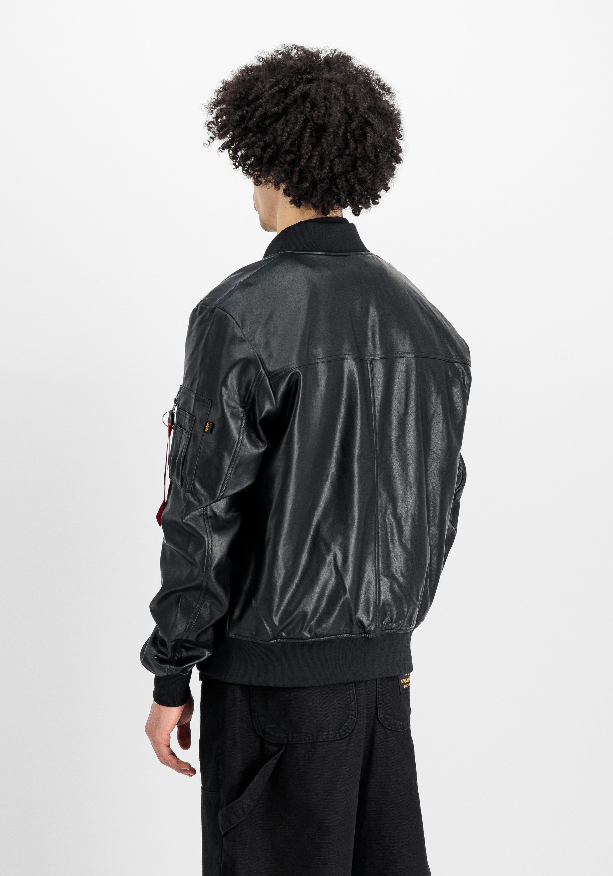 Alpha Industries Leren jack Alpha Industries Mann - Bomberjack MA-1 VF Vegan Leer