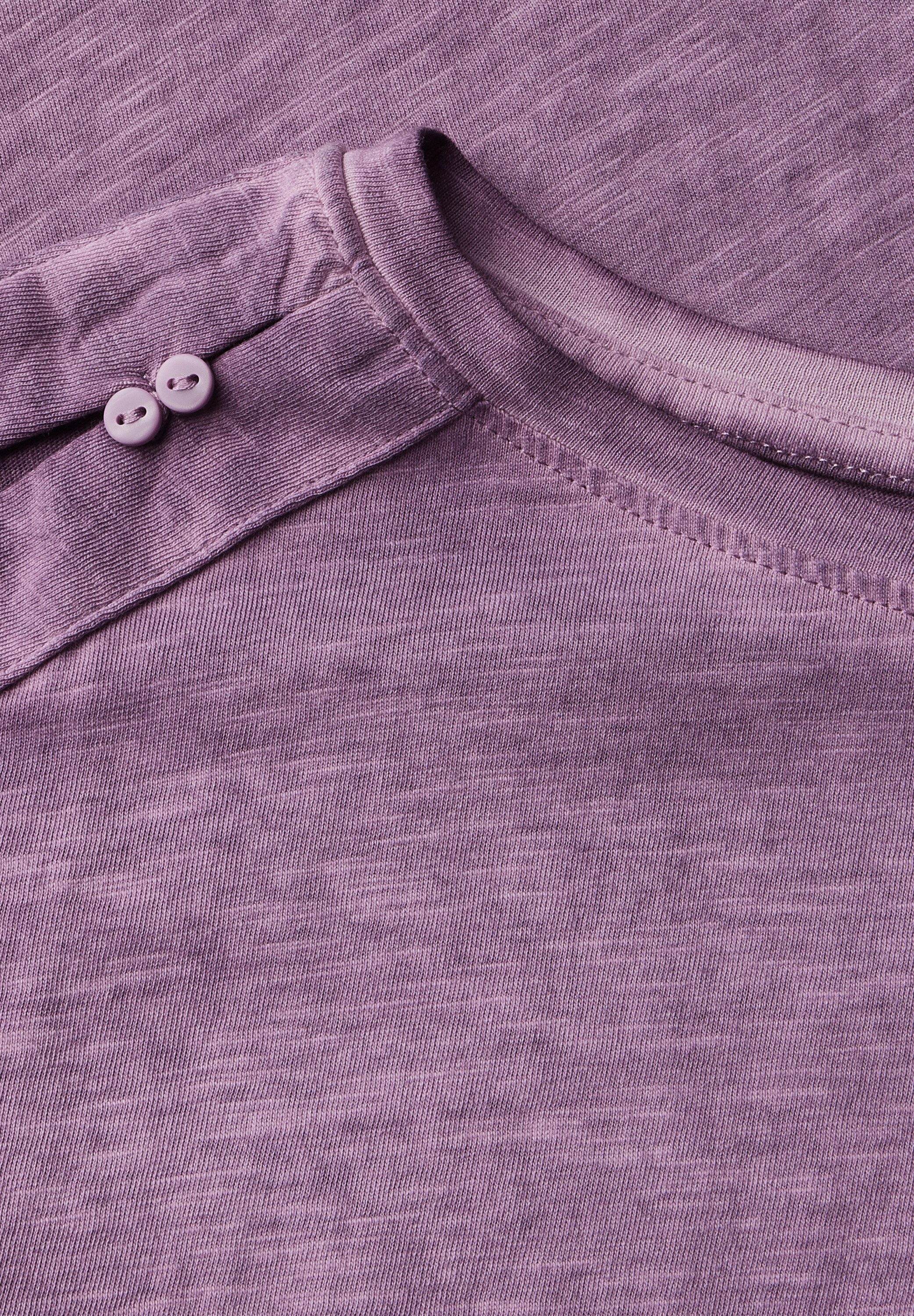 Cecil T-shirt met knoopdetail