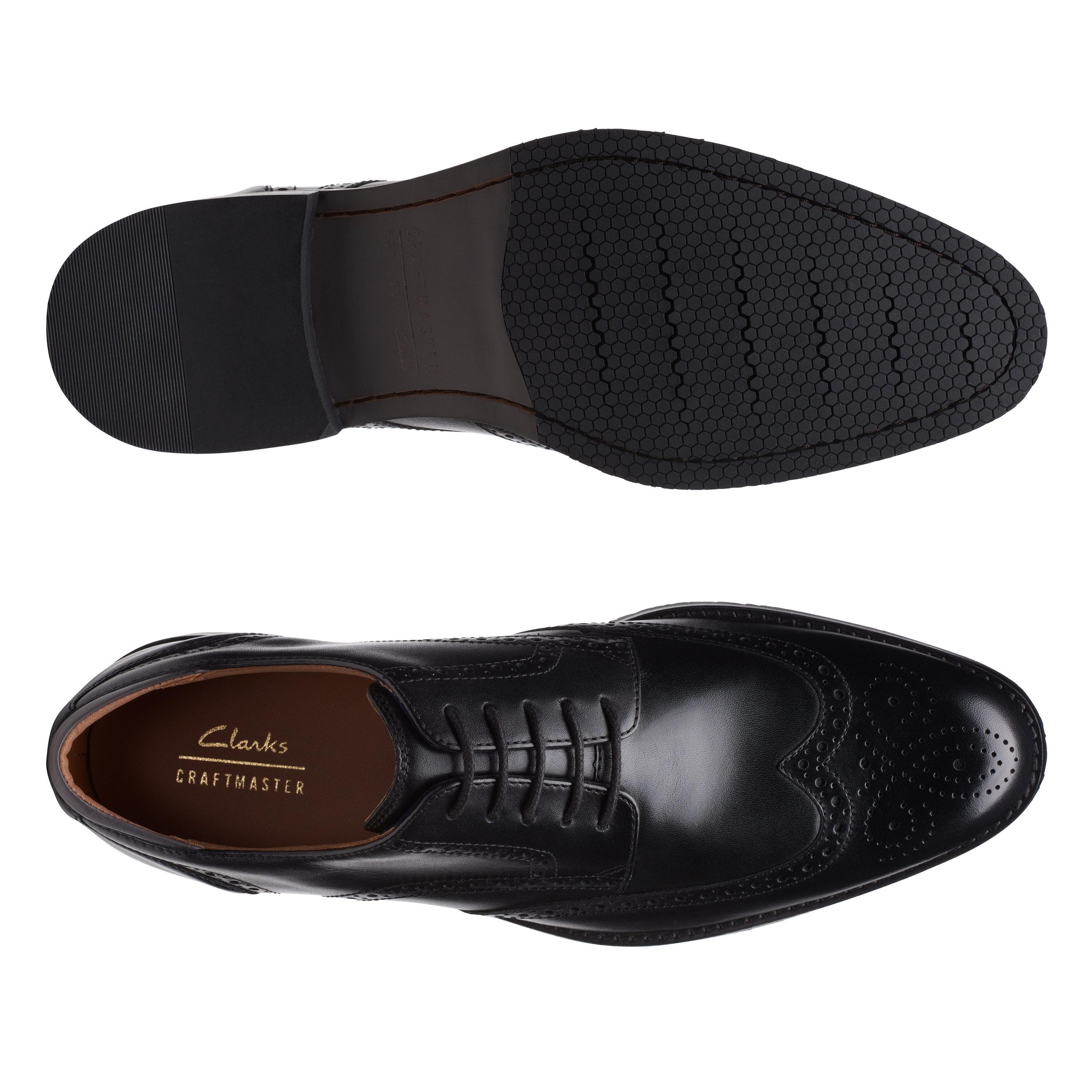 Clarks Schoenen met perforatie