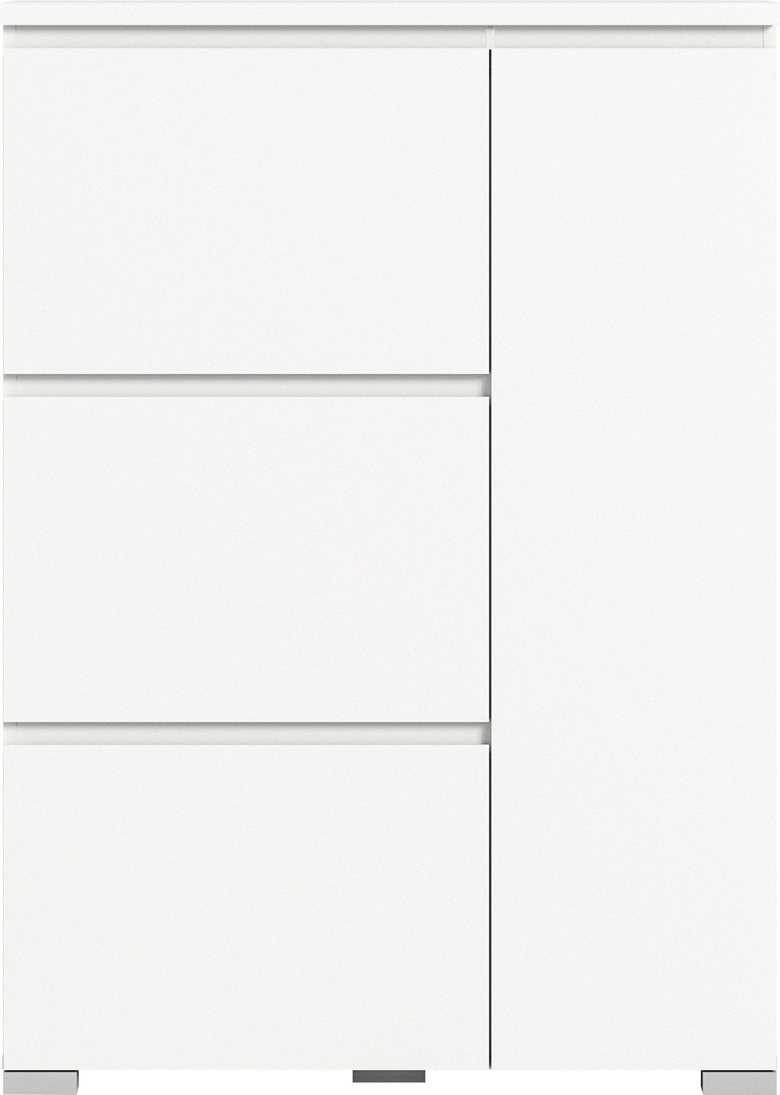 INOSIGN Schoenenkast Skoskap, Diepte 18 cm, 3 Deurtjes, 1 Deur, plaats voor ca. 12 paar schoenen