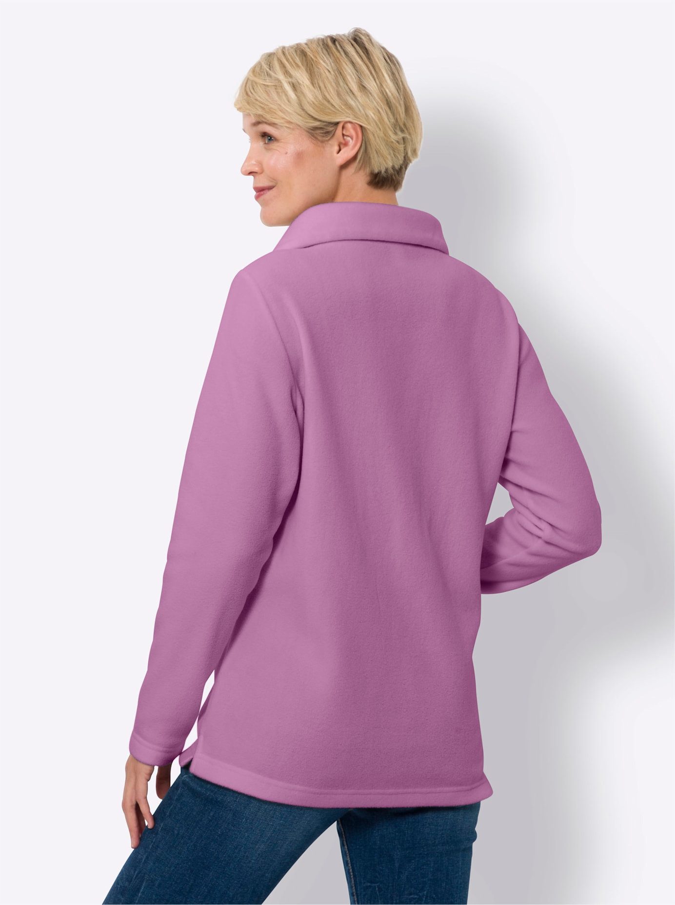 Classic Basics Fleece-shirt Fleeceshirt (1-delig)