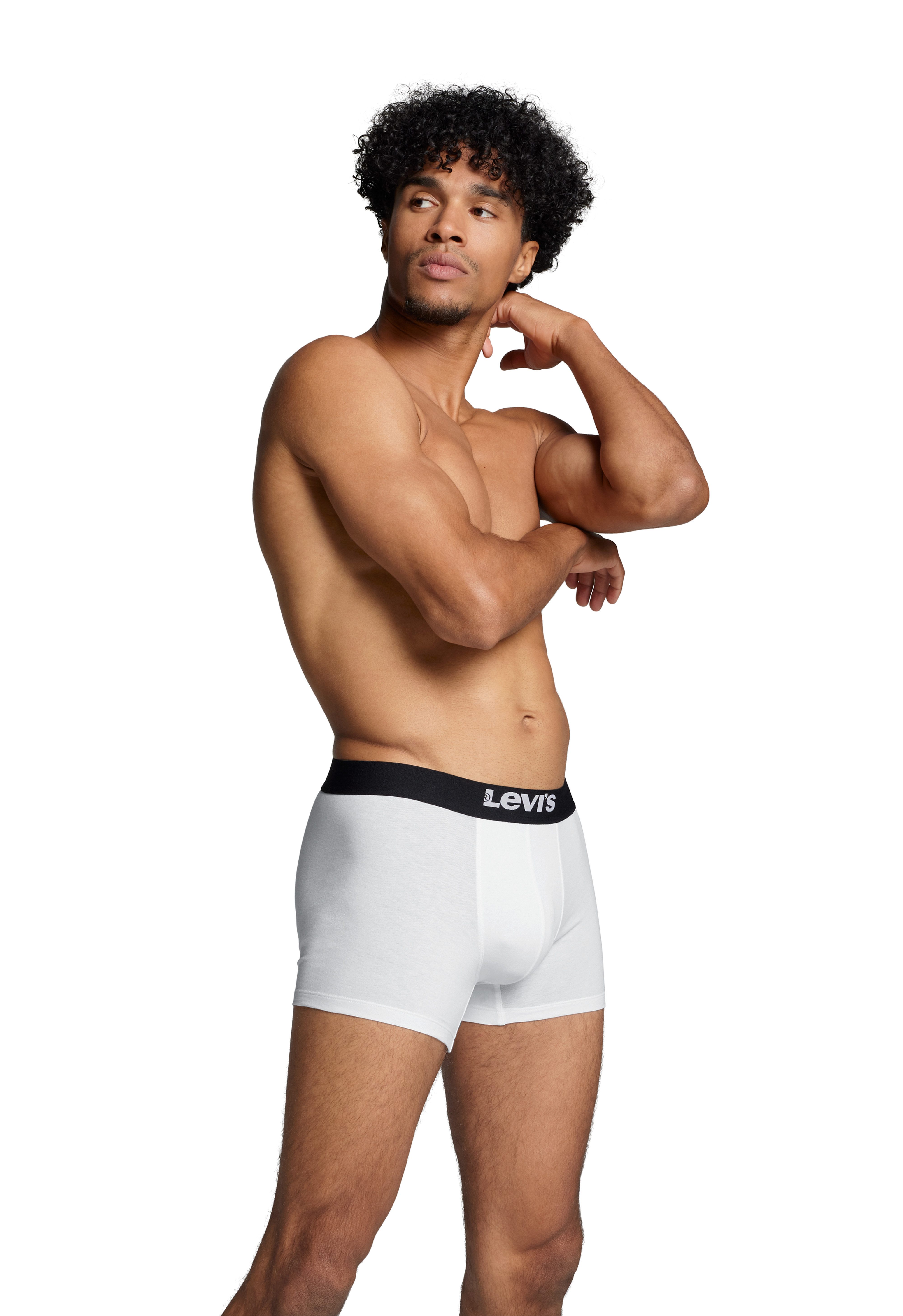 Levi's® Boxershort LEVIS MEN SLD BASC BOXER BRIEF ORG CO 2P (Set van 2)