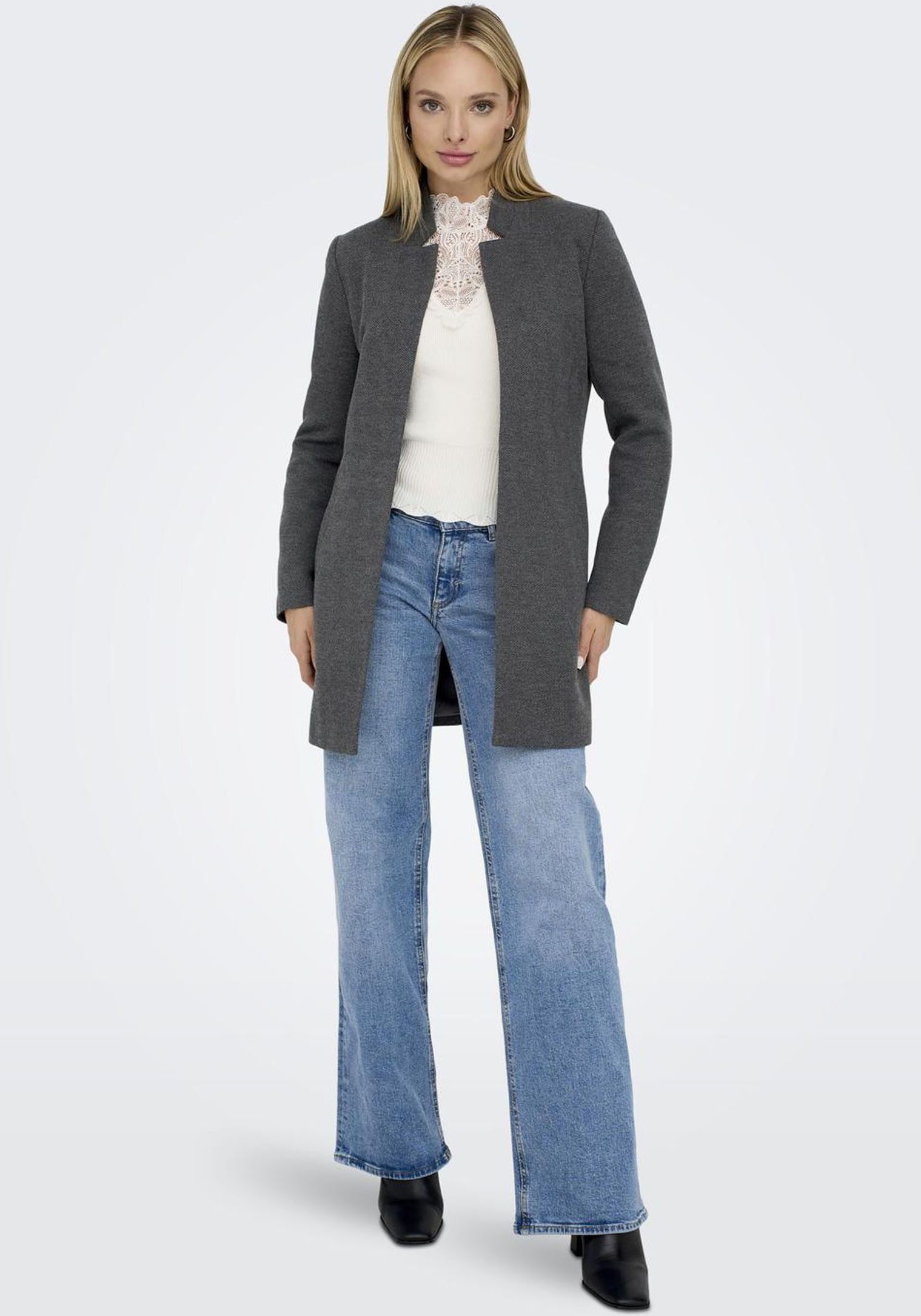 Only Korte jas ONLSOHO-LINEA L/S COATIGAN CC PNT RP