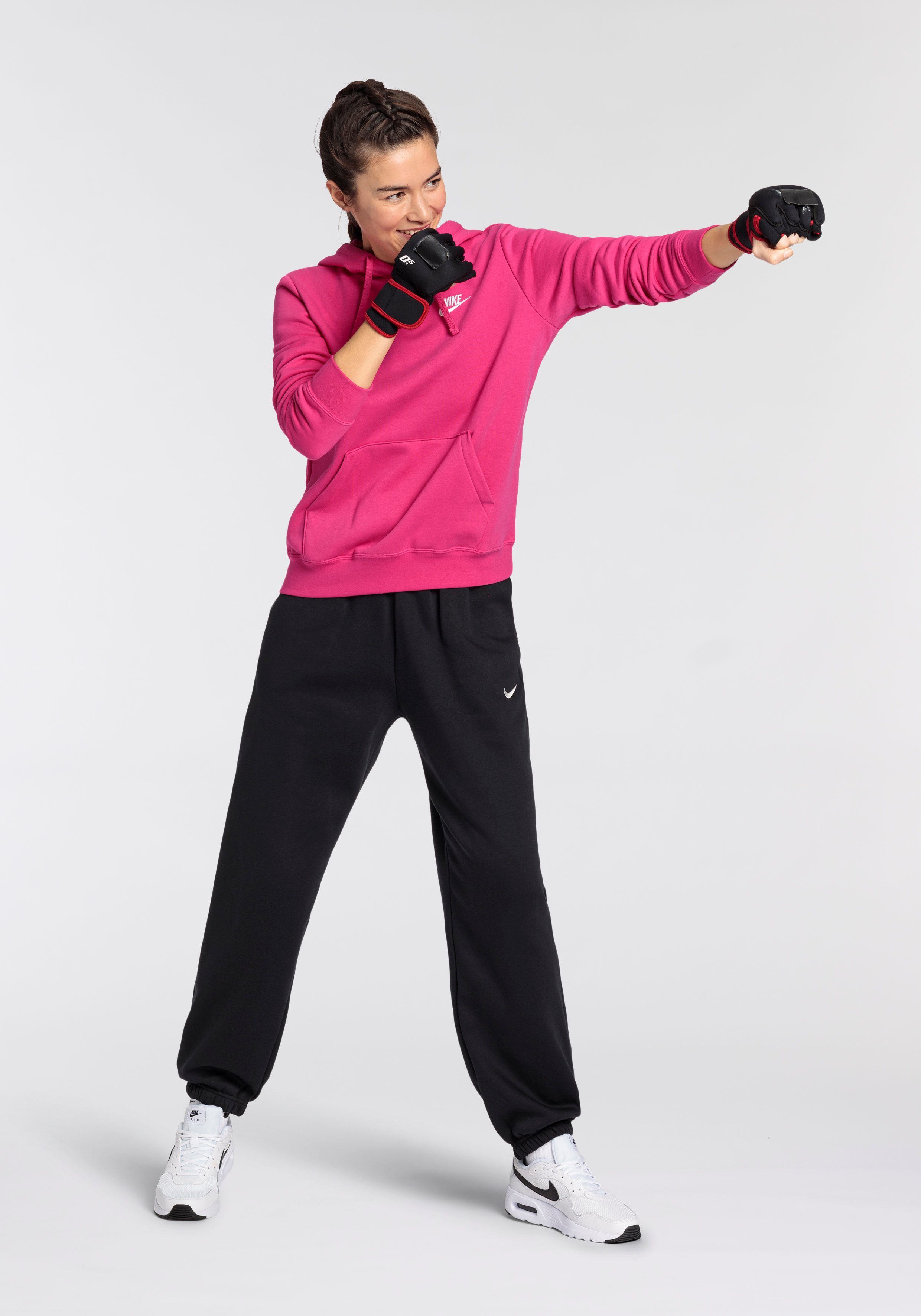 Nike Sportswear Hoodie Club Fleece Women's Pullover Hoodie Dames hoodie van zacht fleece materiaal