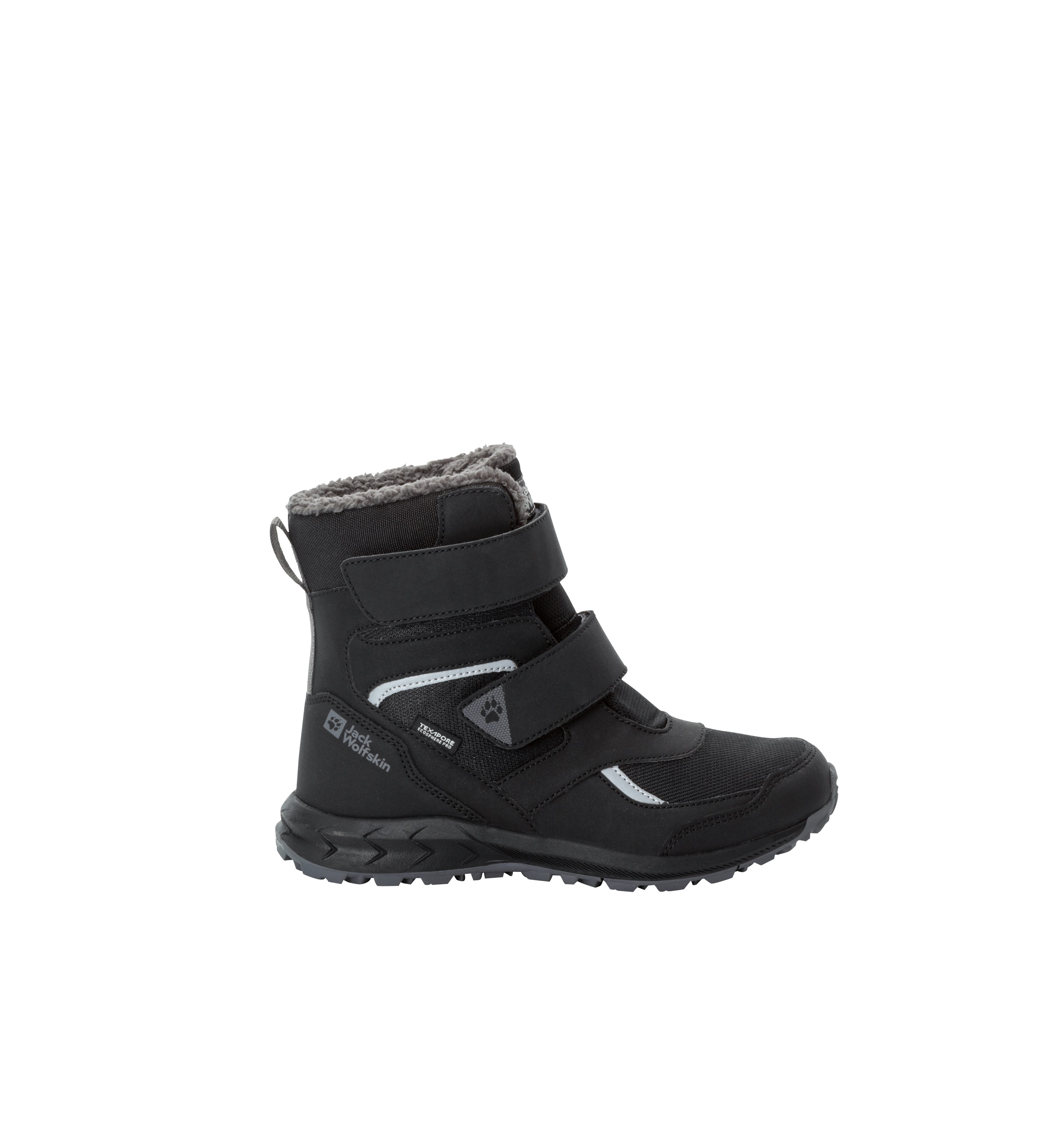Jack Wolfskin Winterlaarzen WOODLAND WT TEXAPORE HIGH VC K waterdicht met klittenbandsluiting