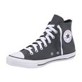 converse sneakers chuck taylor all star faux leather hi grijs