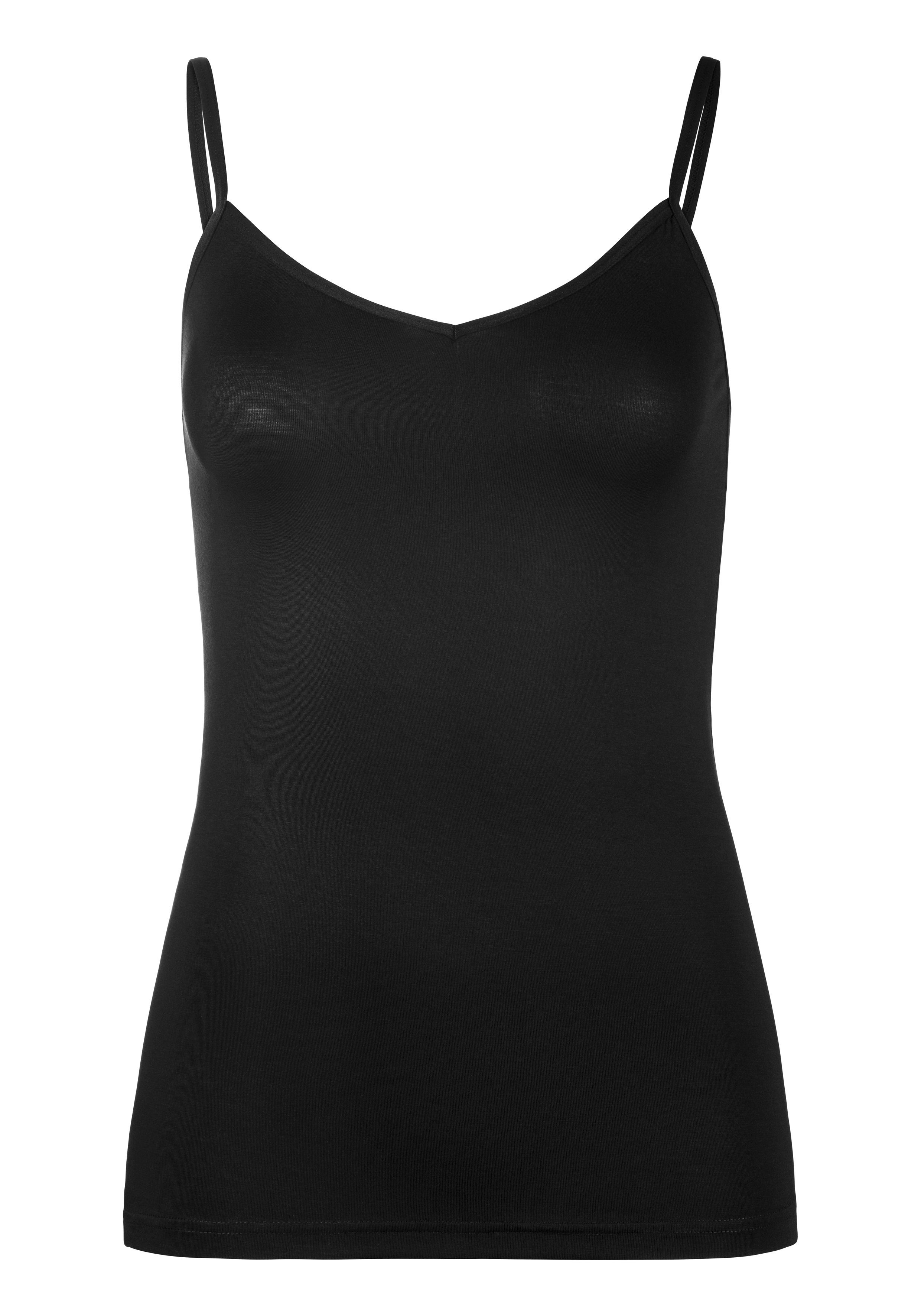 Lascana Hemd Spaghettibandjes-top, onderhemd (2 stuks, Set van 2)