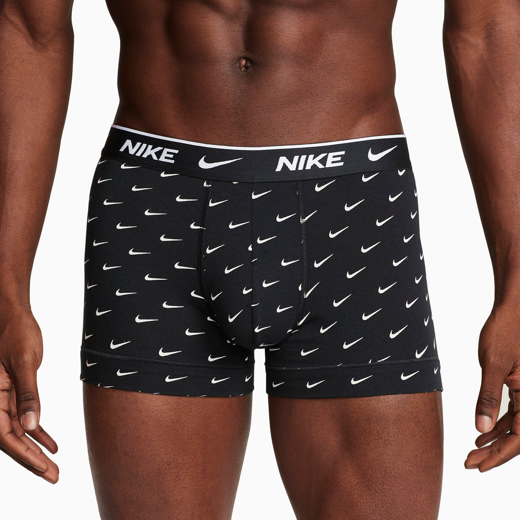 NIKE Underwear Trunk 3PK met elastische logo-band (3 stuks)