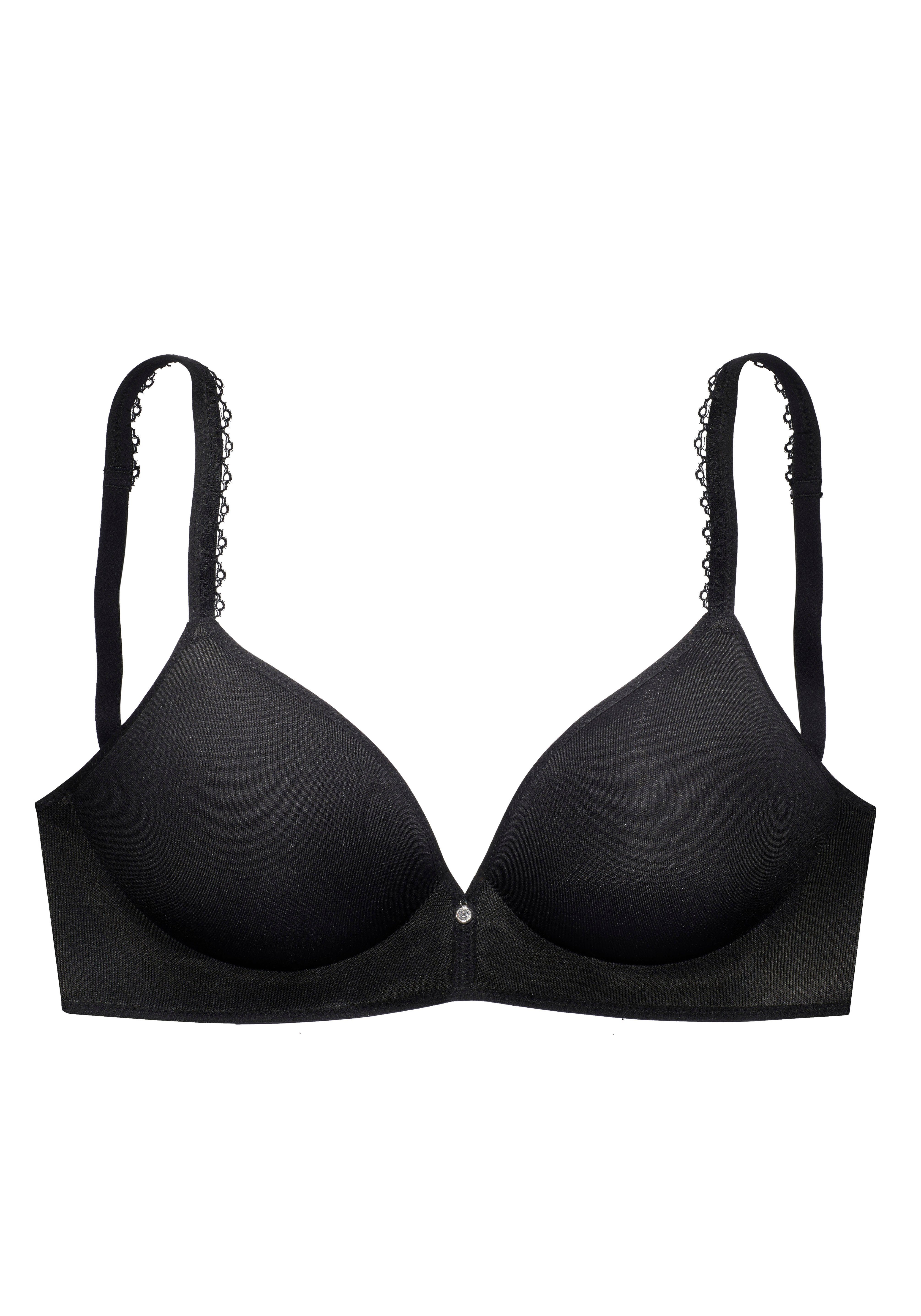 Lascana Bralette-bh zonder beugels met spacer cups soft bh lingerie
