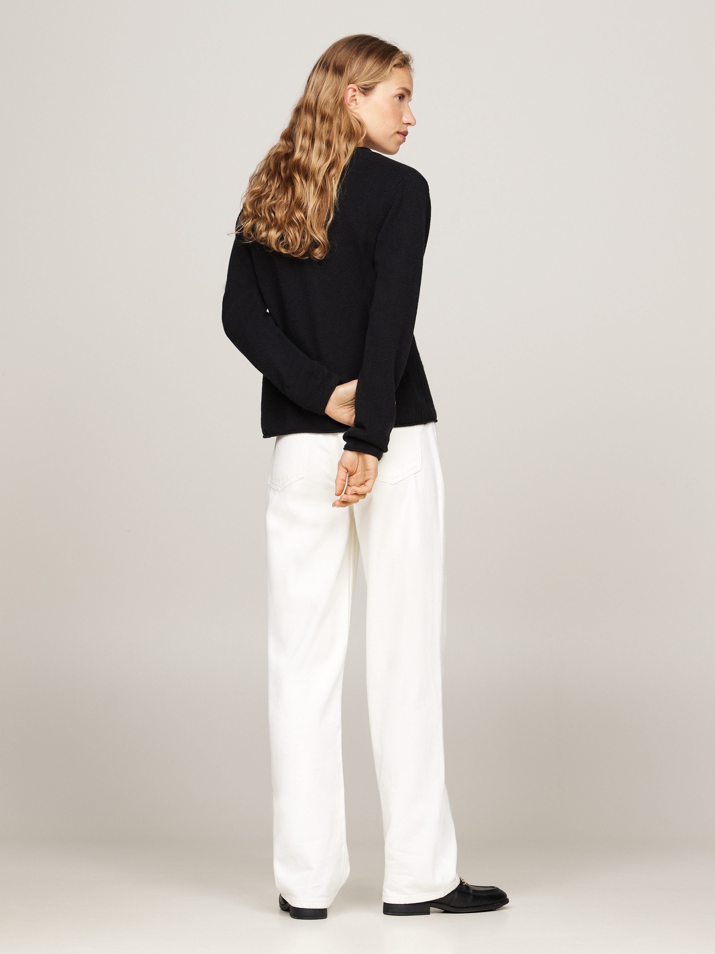 Tommy Hilfiger Vest SOFT WOOL V-NK CARDIGAN