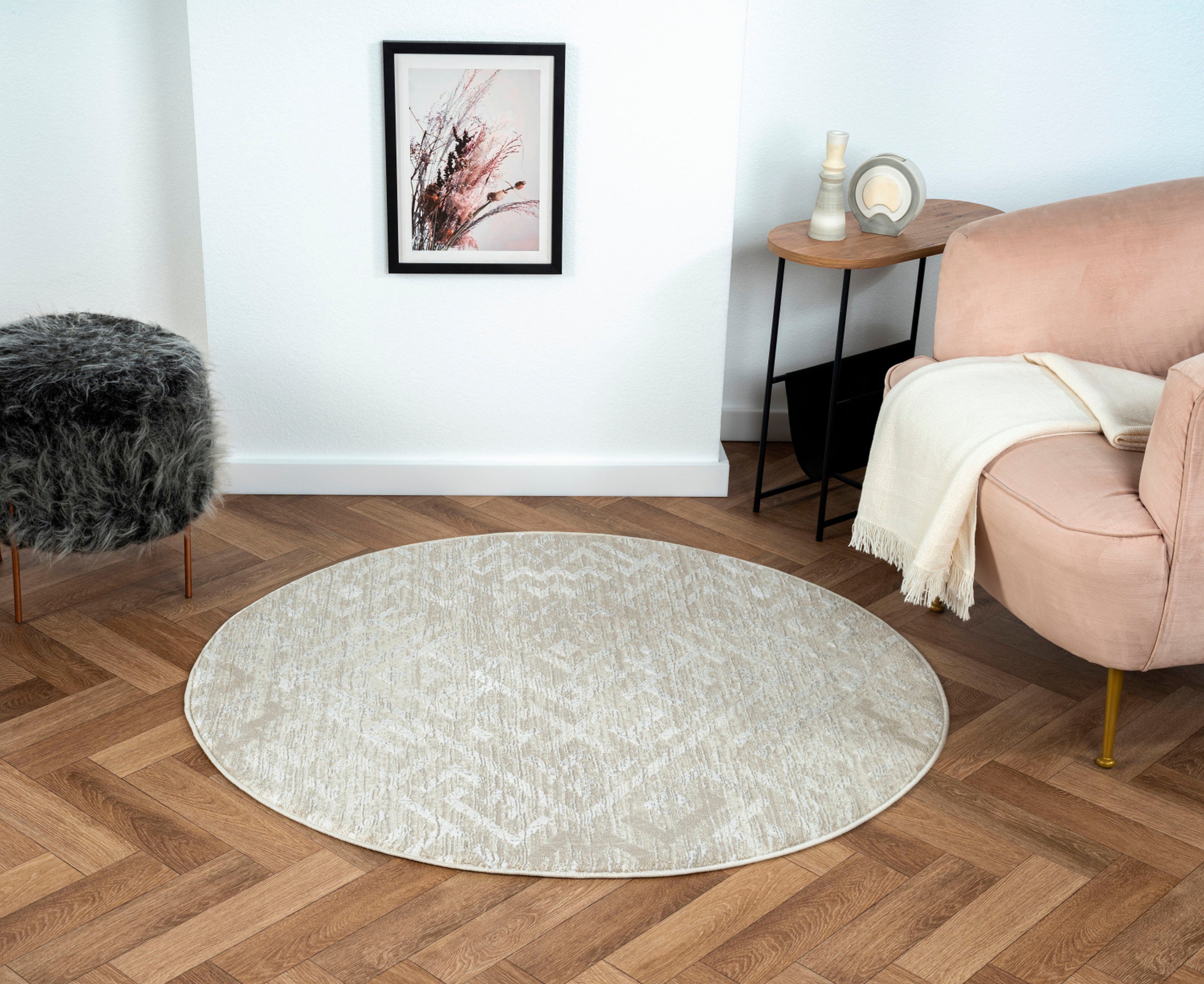 Myflair Möbel & Accessoires Vloerkleed My Type 2 Kortpolig, etno-stijl, bijzonder zacht door microvezel