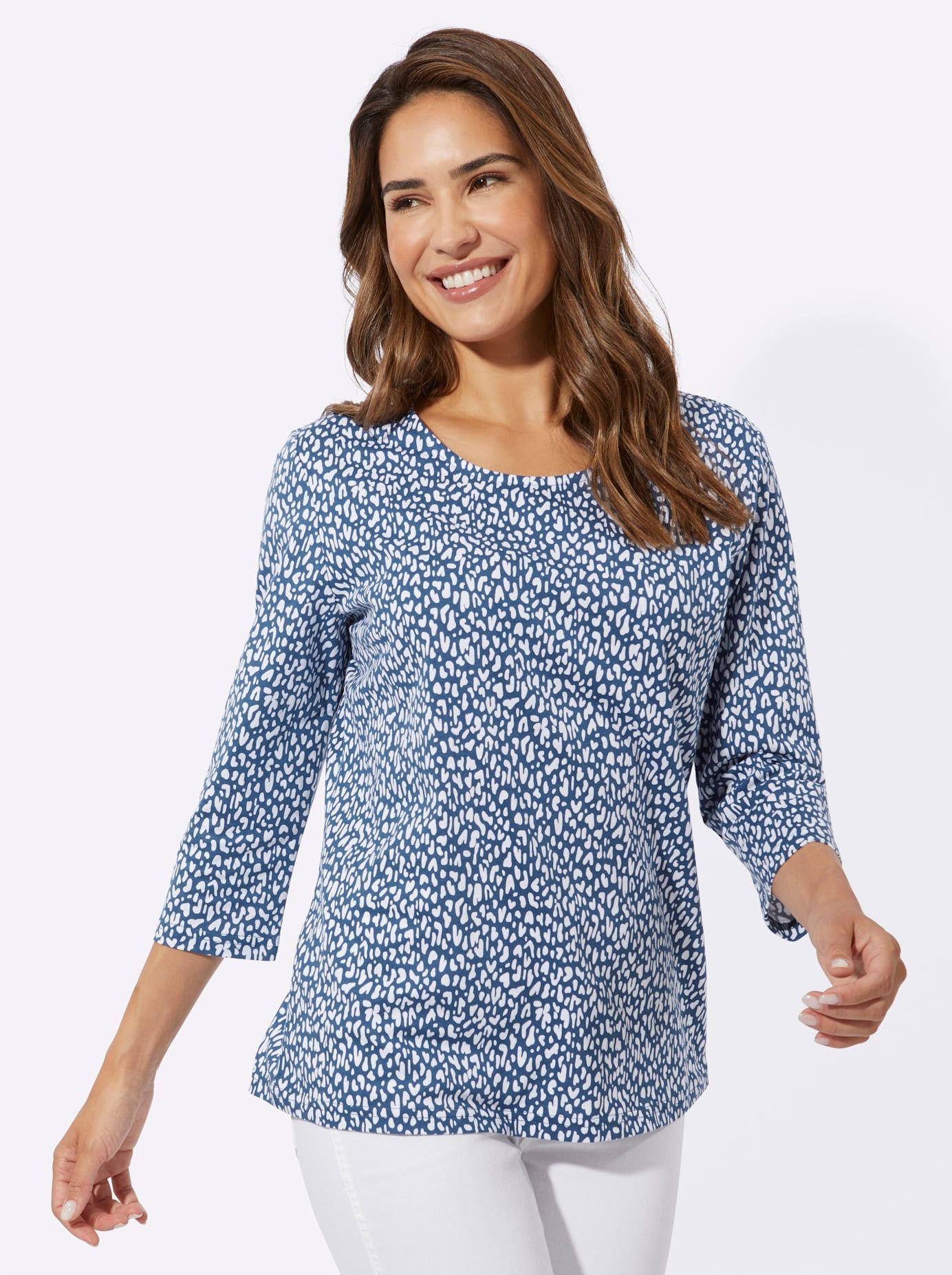 Classic Basics Shirt met 3/4 mouwen Shirt met 3/4-mouwen (1-delig)