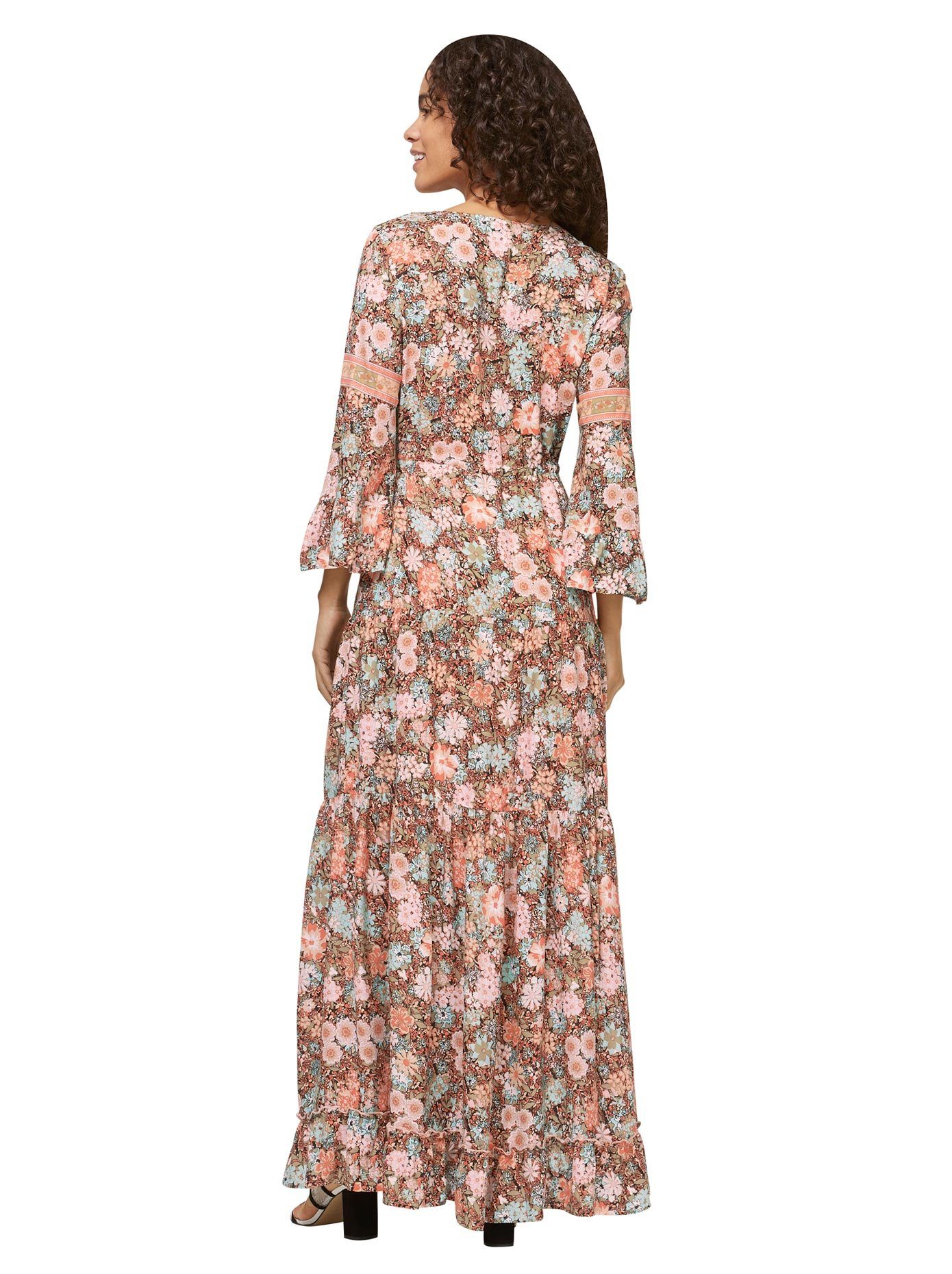 heine Maxi-jurk Gedessineerde jurk