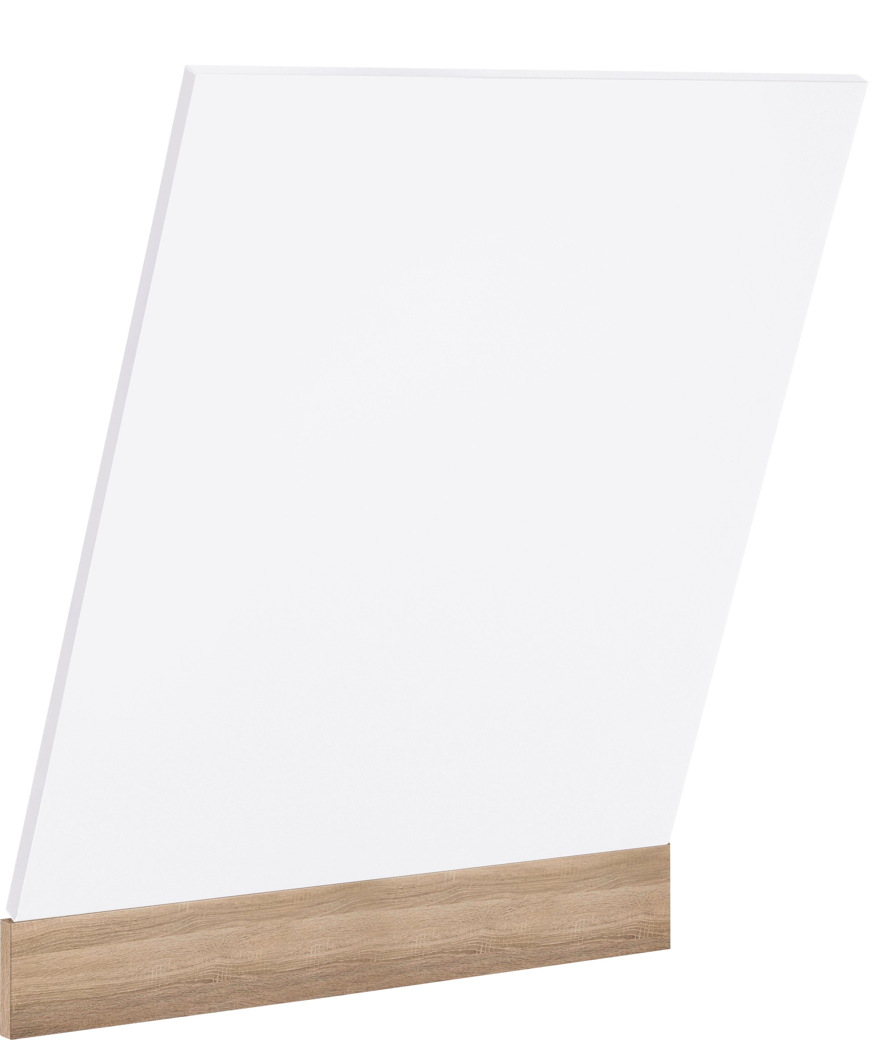 wiho Küchen Frontstrook Cali 60 cm breed, voor deels integreerbare vaatwasser
