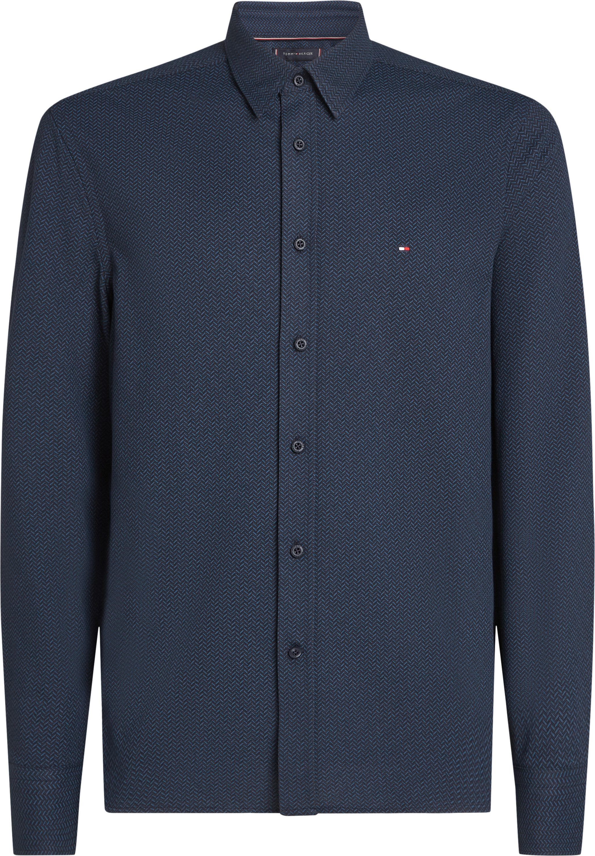 Tommy Hilfiger Businessoverhemd PERFORMANCE OXF PIQUE PRT SHIRT