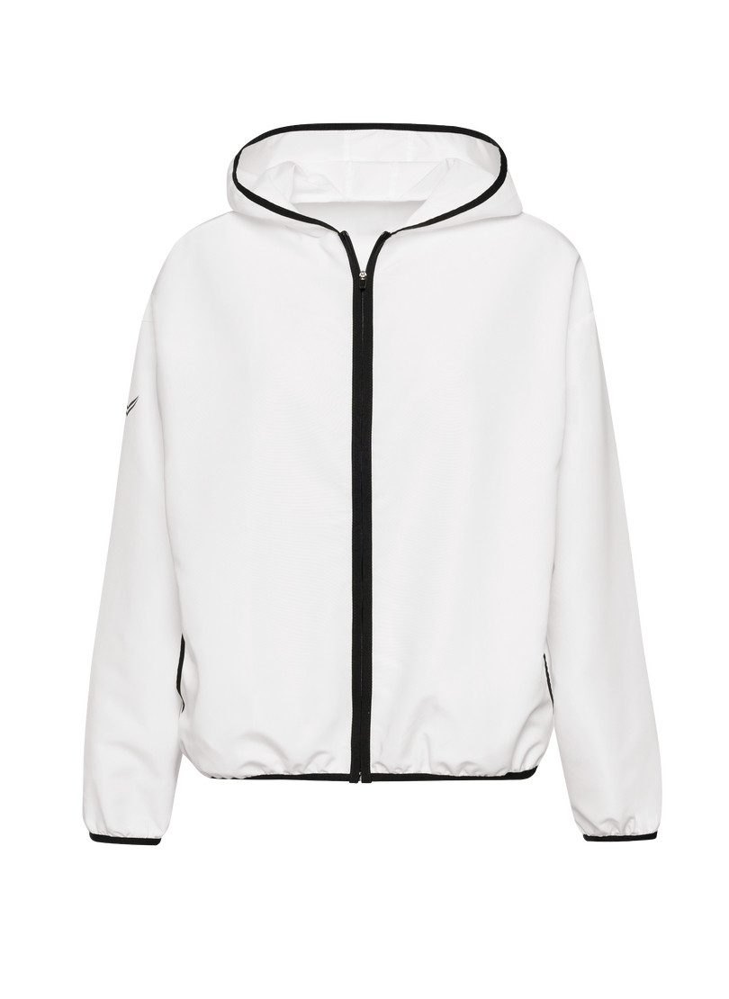 Trigema Sweatvest TRIGEMA dunne hoodie met praktische zakken (1-delig)
