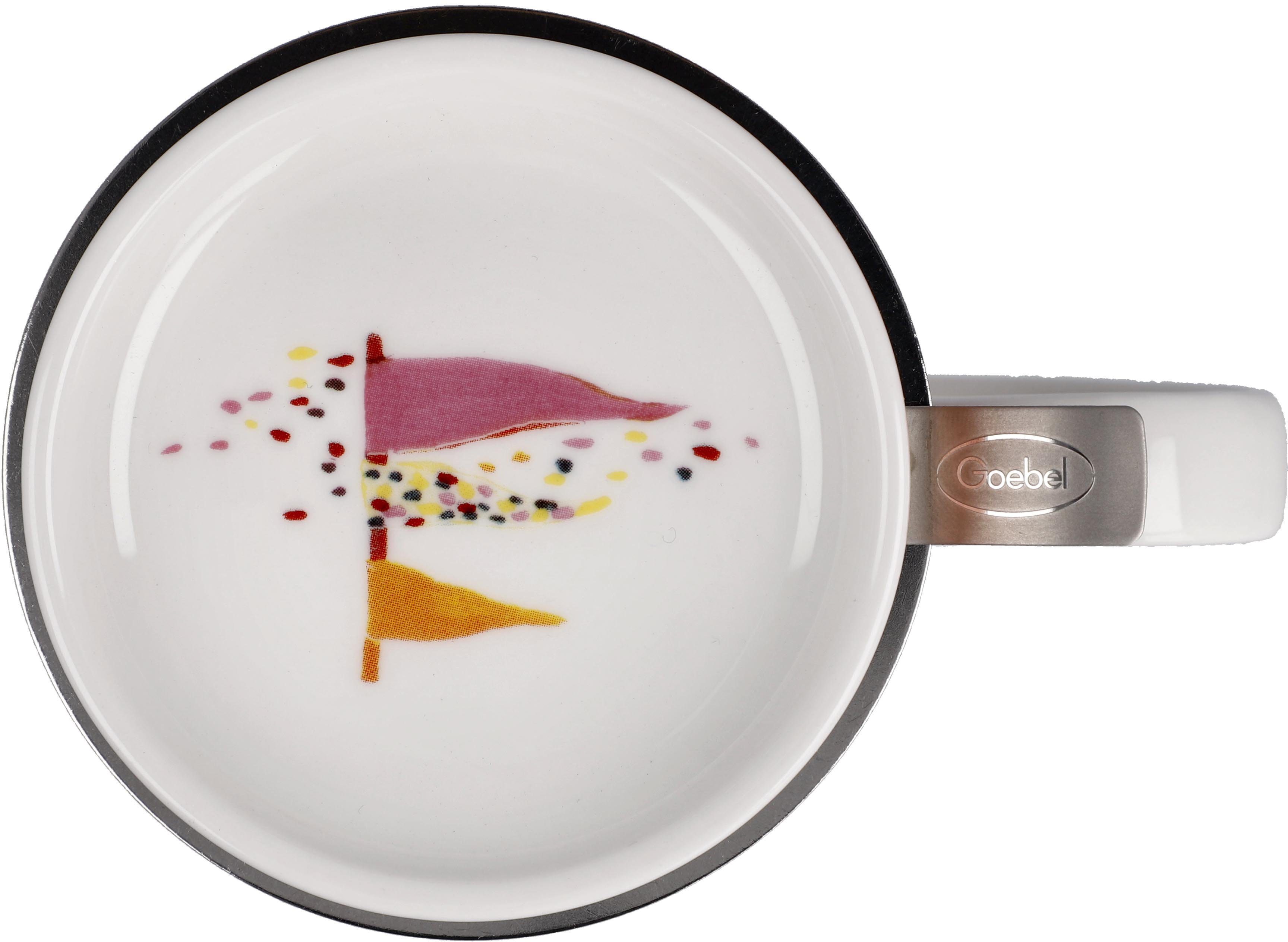 Goebel Kopje Woonaccessoires Theekop met deksel en filter, metaal, Rosina Wachtmeister - Sottosopra