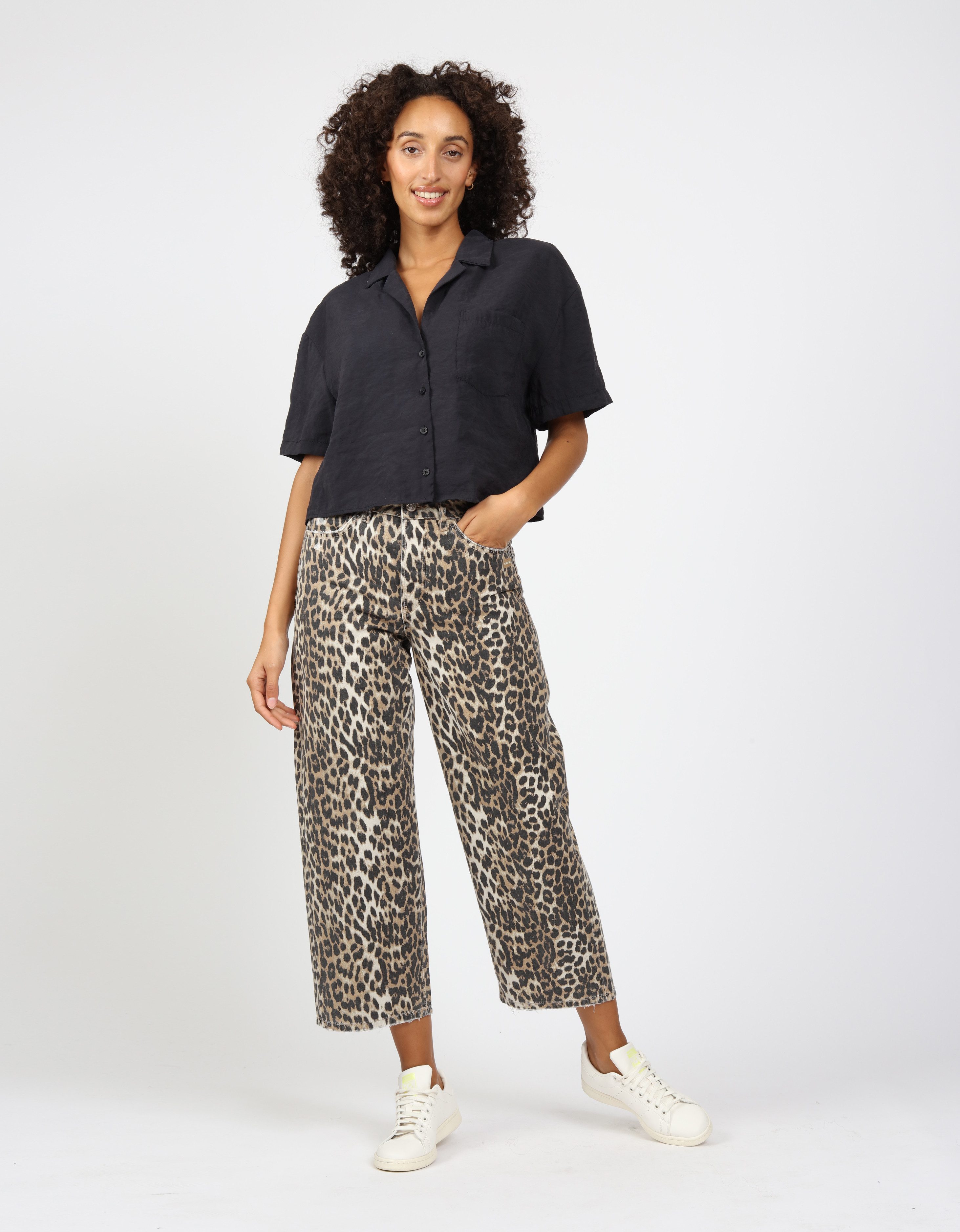 GANG 5-pocket jeans 94JUL CROPPED met verkorte pijplengte