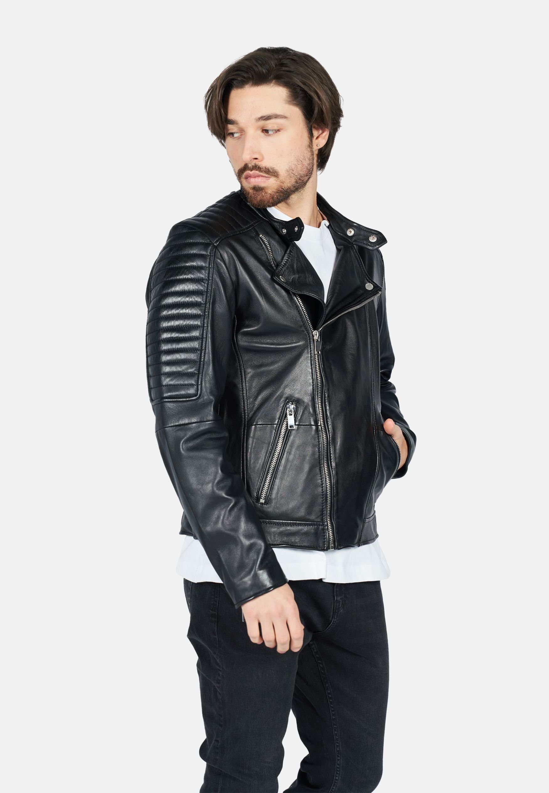 Freaky Nation Leren jack Crossover-FN