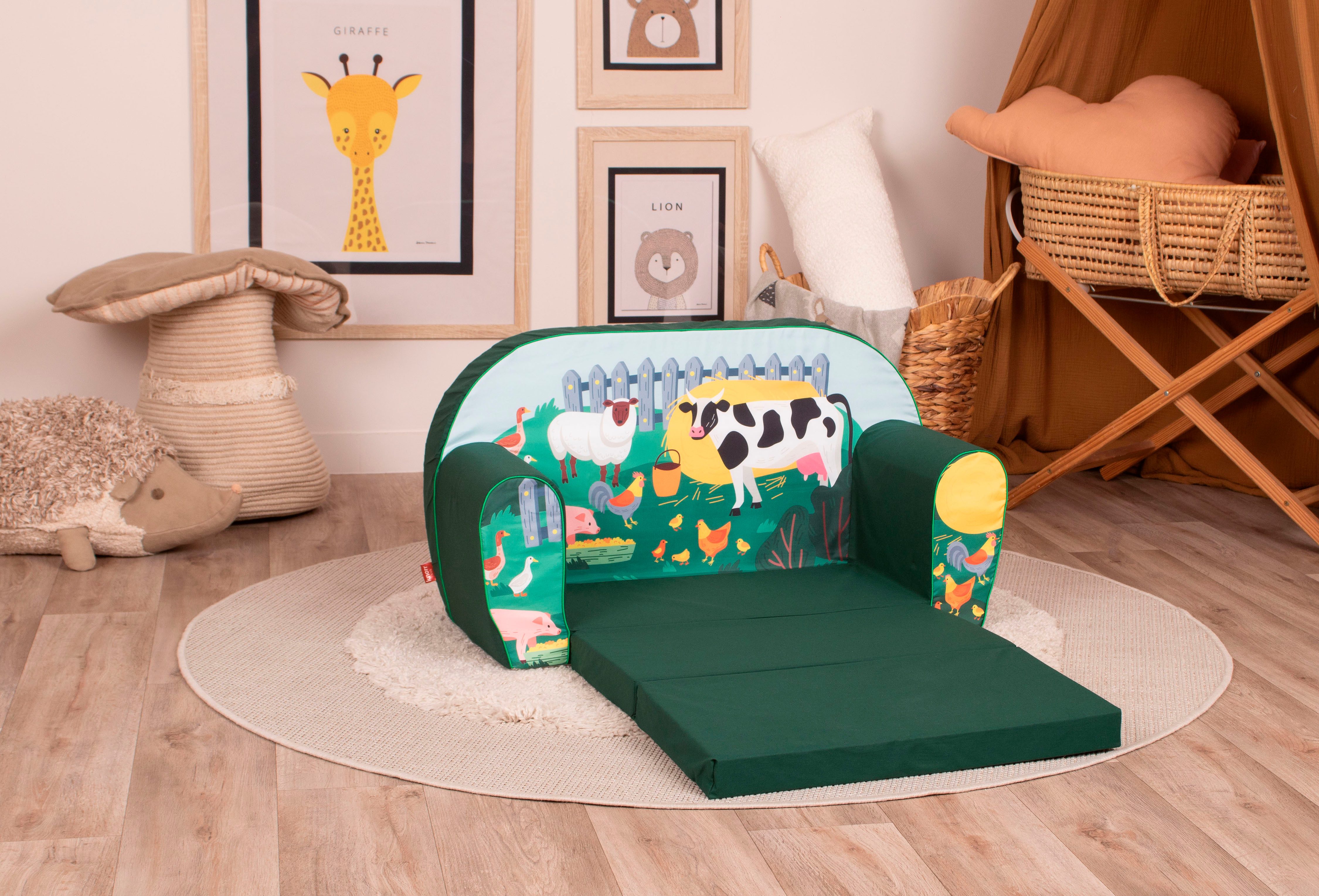 Knorrtoys® Bank Boerderij voor kinderen, made in europe