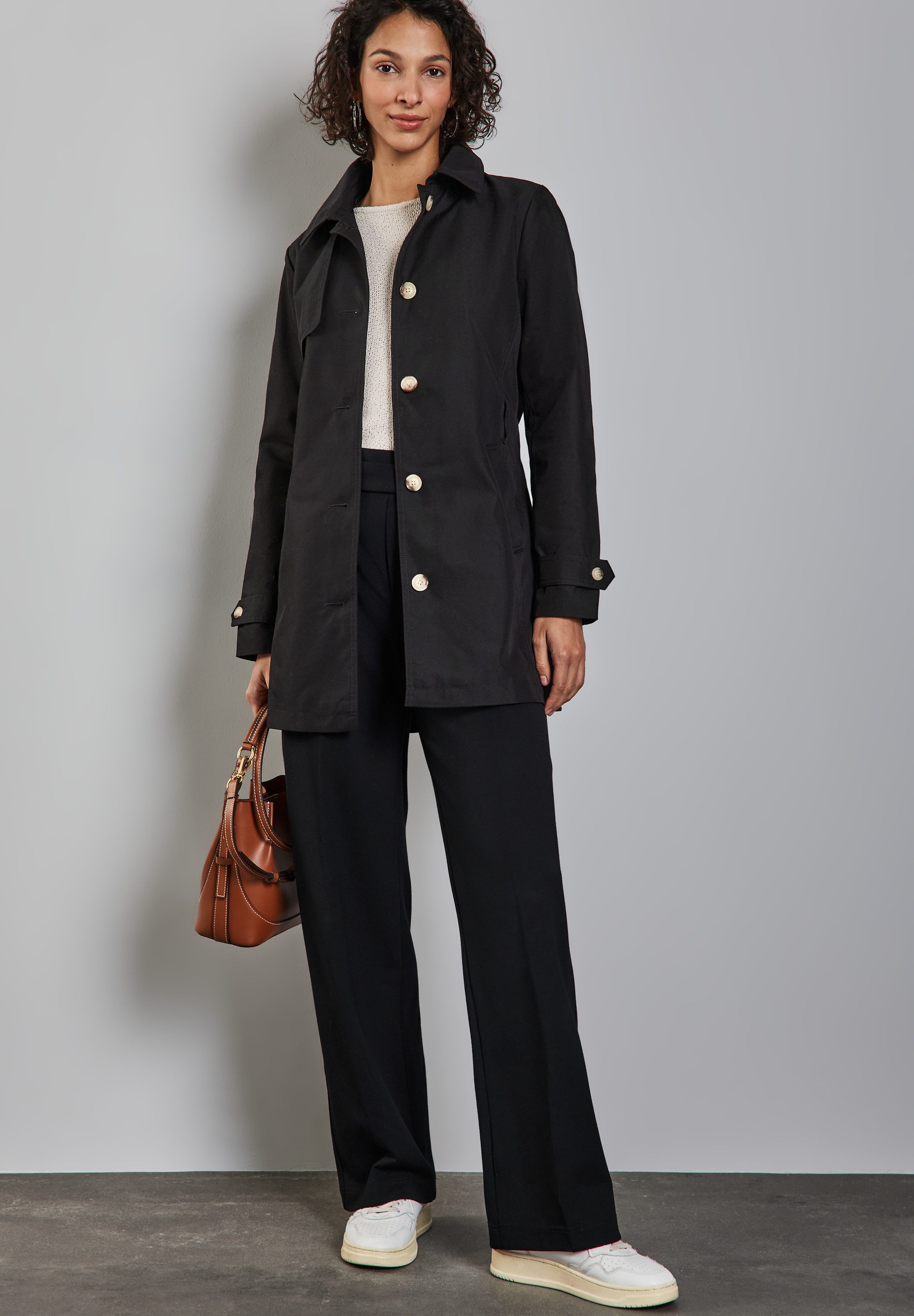 STREET ONE Trenchcoat met riem om te tailleren