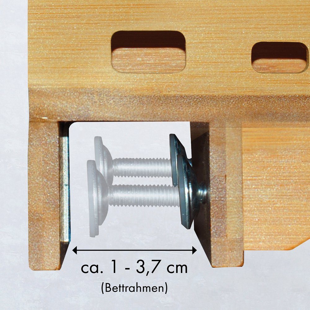 KESPER for kitchen & home Dienblad voor flexibele bevestiging aan de bedrand (1-delig)