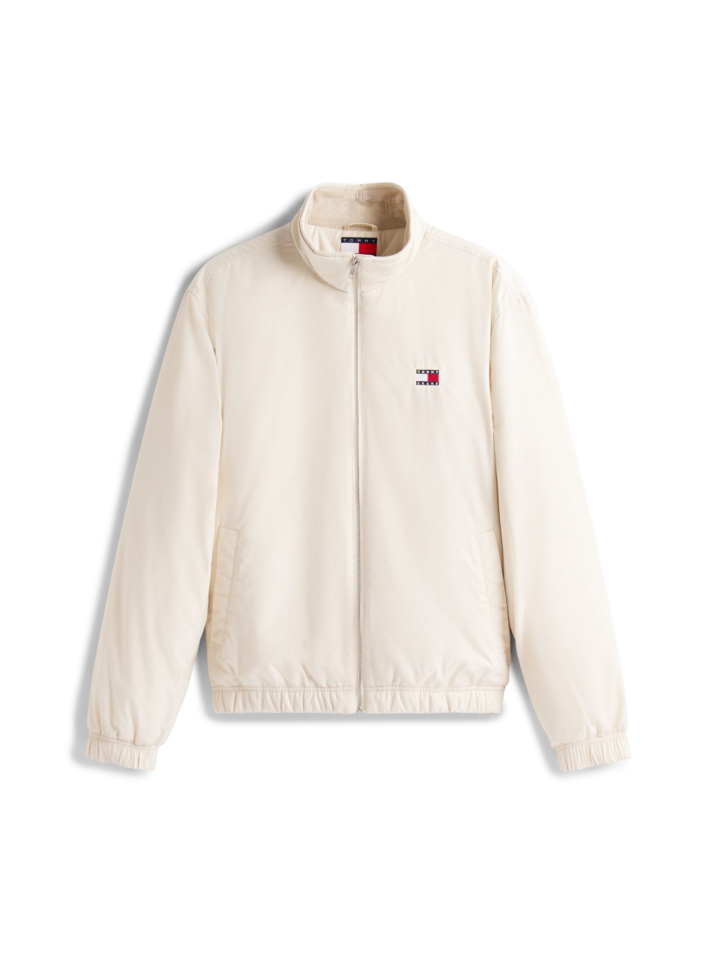 TOMMY JEANS Blouson TJM ESSENTIAL PADDED JACKET EXT glanzend, stretch manchetten, opstaande kraag