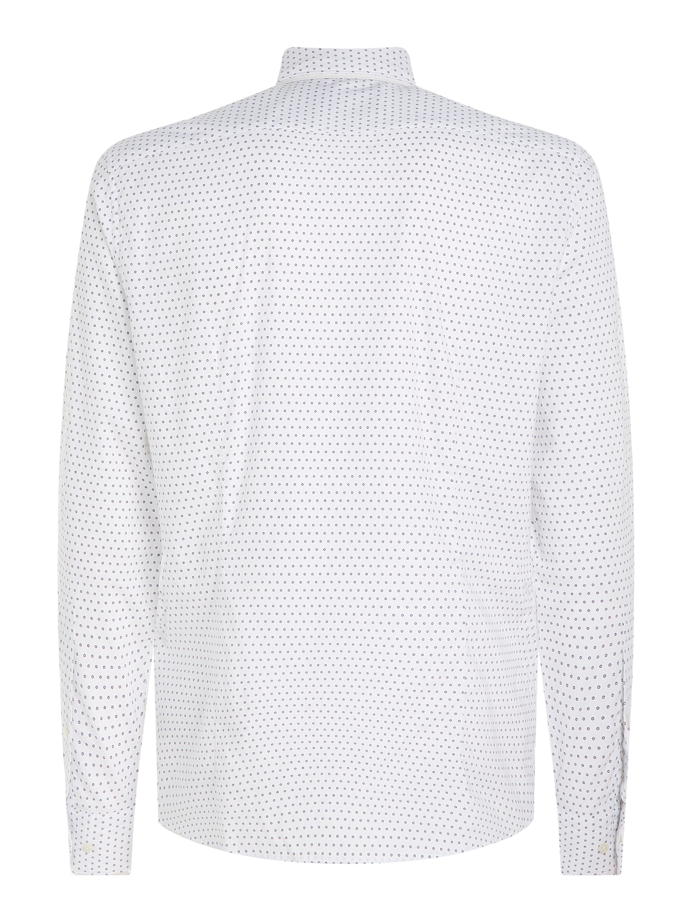 Tommy Hilfiger Businessoverhemd CL-W OXF CIRCLE PRINT SHIRT SF