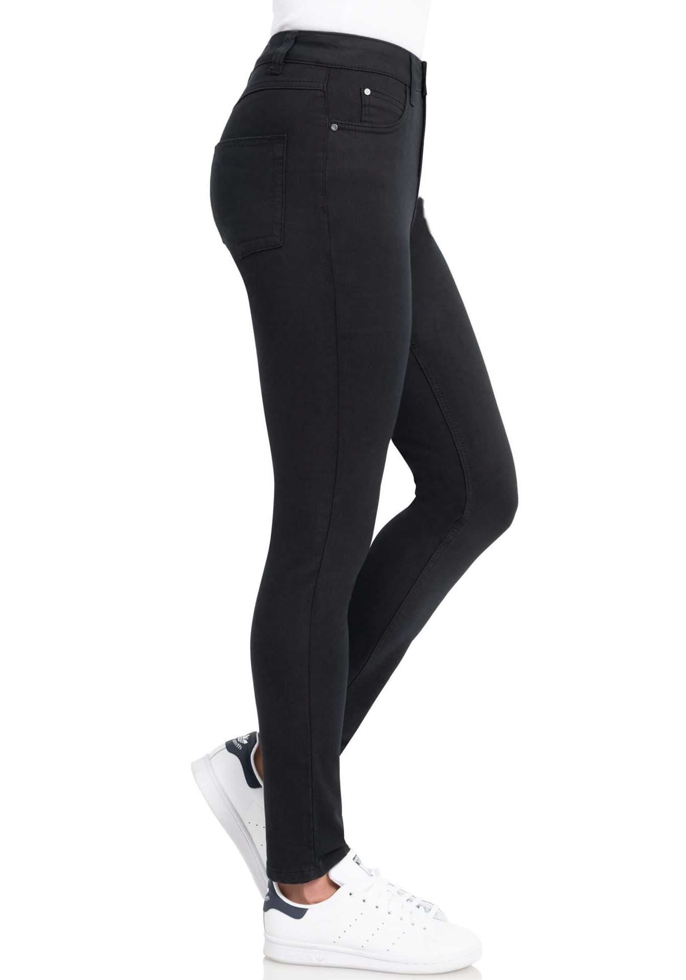 wonderjeans High-waist jeans High Waist WH72 Hoog opgesneden met iets verkorte pijpen
