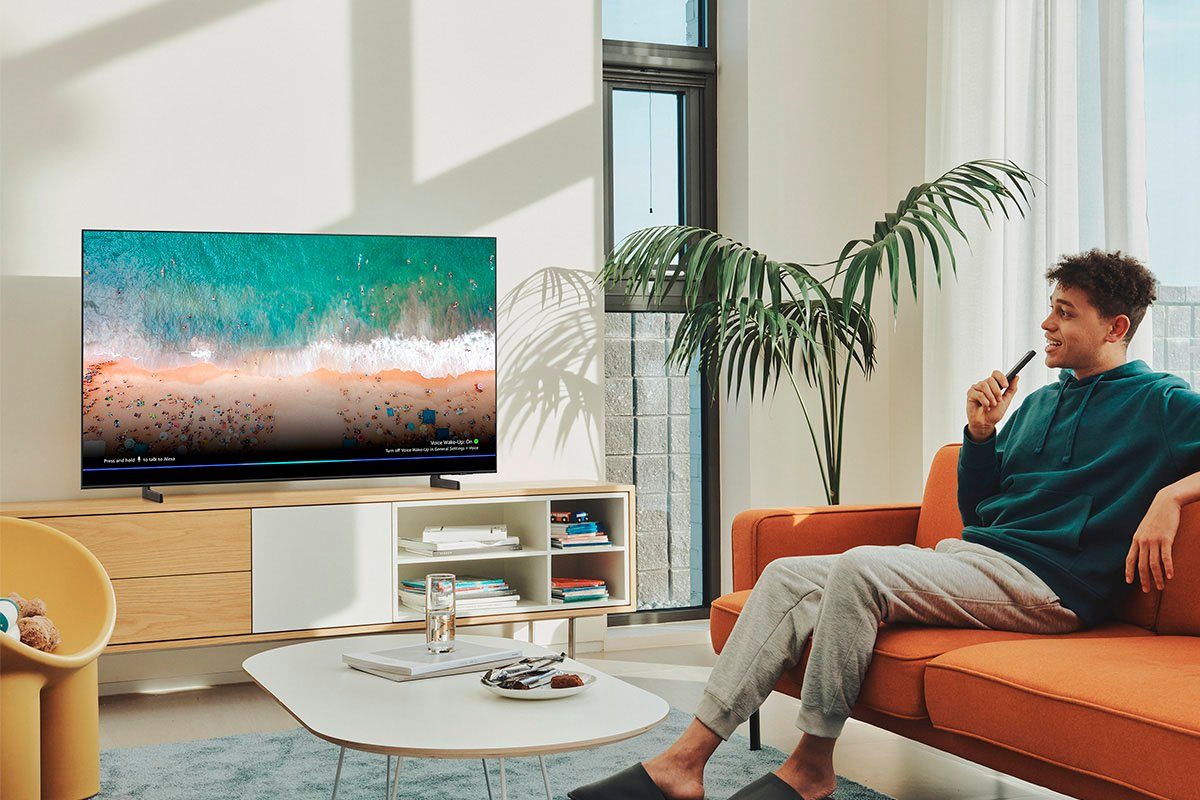 Samsung QLED-TV 43" QLED 4K Q60B (2022), 108 cm / 43", Smart TV, Quantum Processor Lite 4K, Quantum HDR, Supreme UHD-dimming
