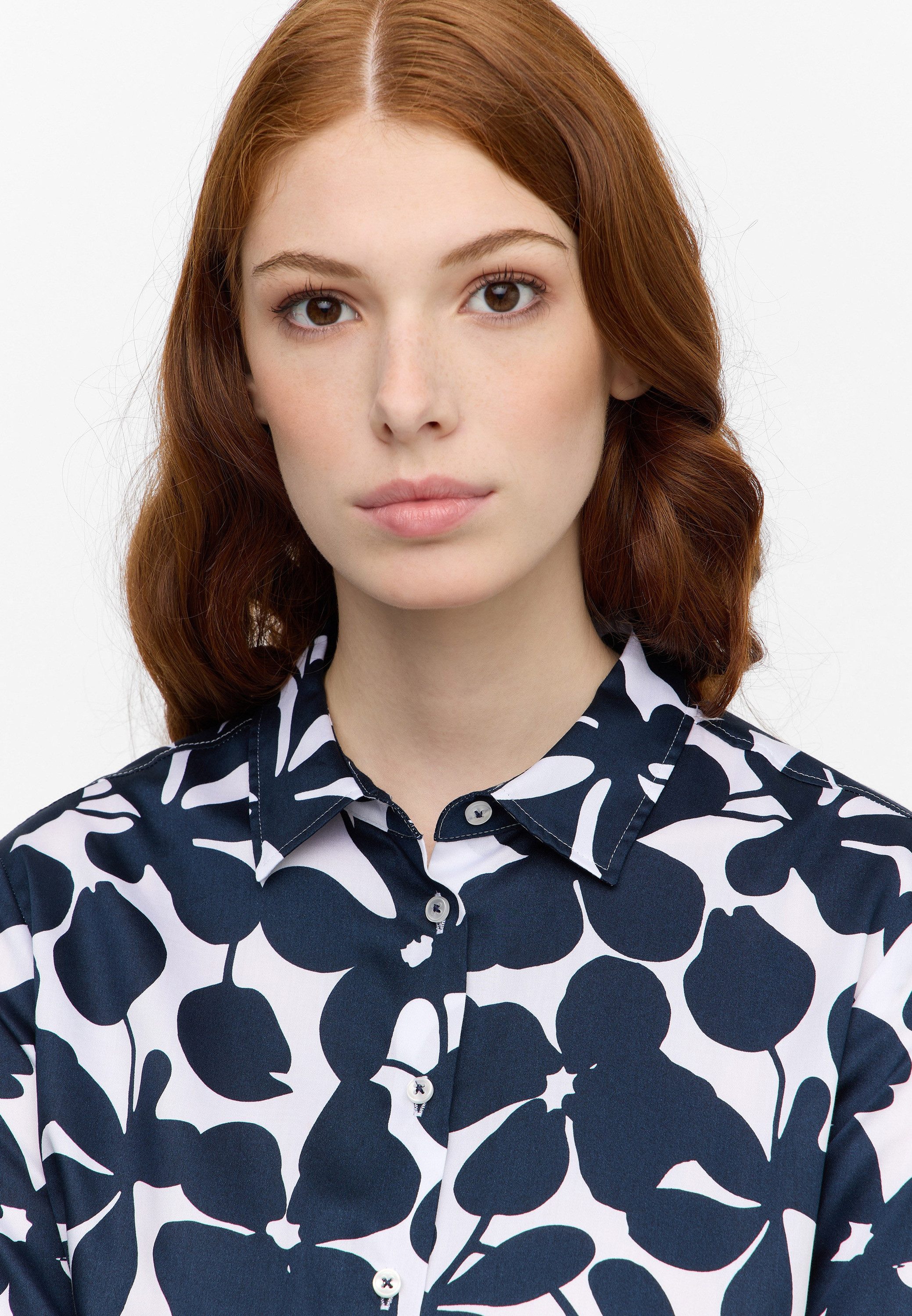 Eterna Overhemdblouse Regular fit EASY IRON (gemakkelijk te strijken)
