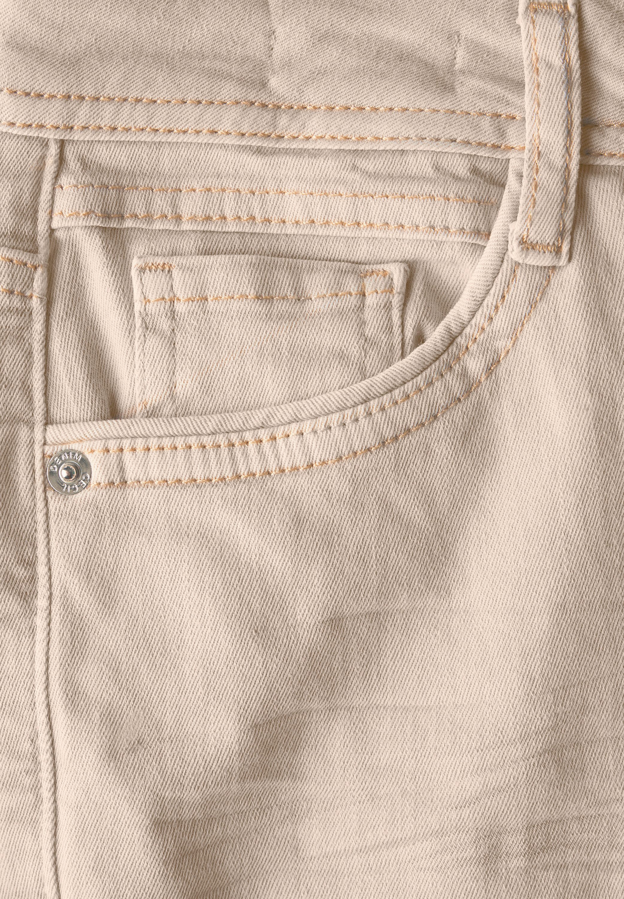 Cecil Wijde jeans Style Neele in five-pocketsstijl