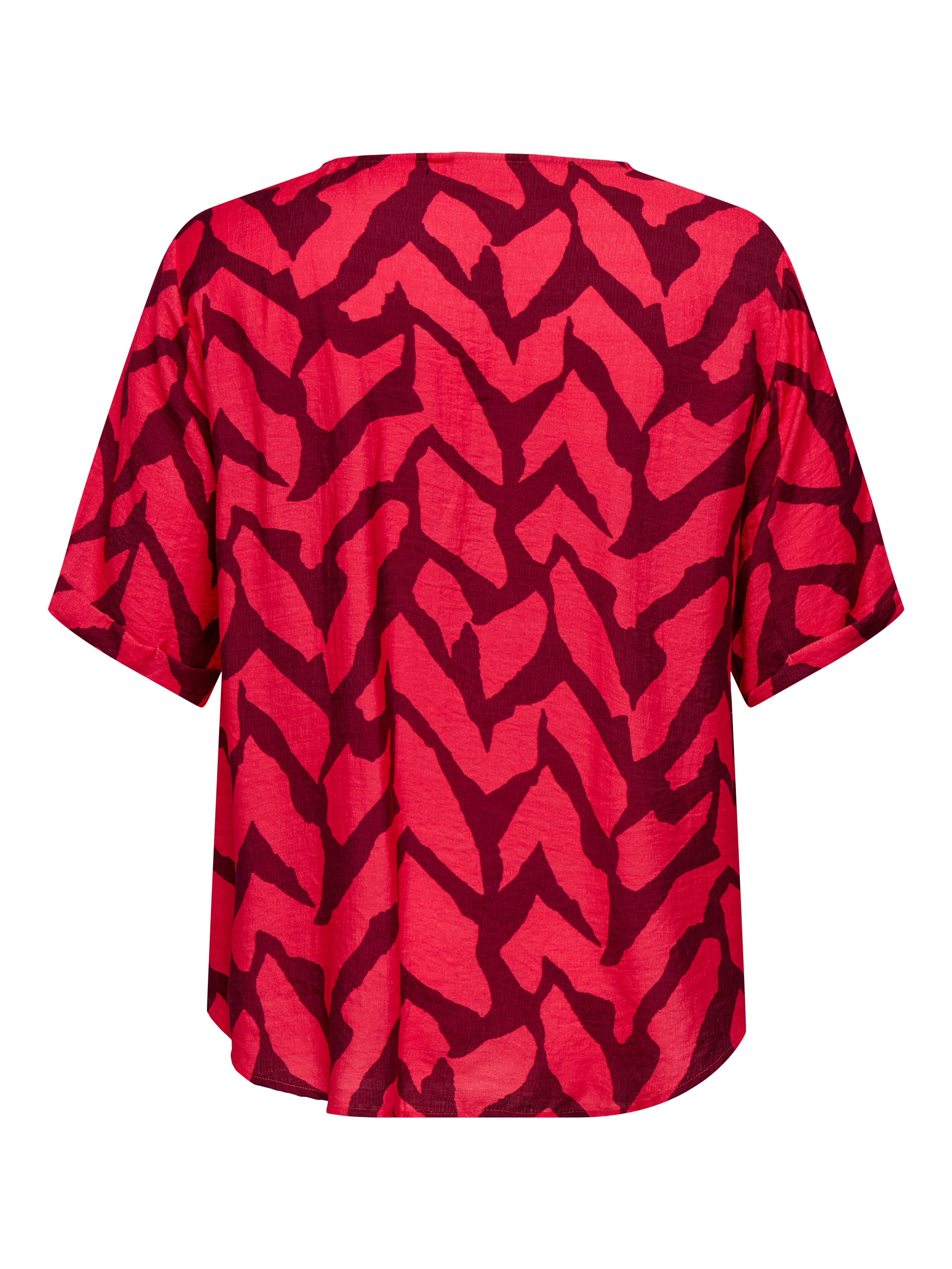 ONLY CARMAKOMA Shirtblouse CARBERIET SS TOP AOP