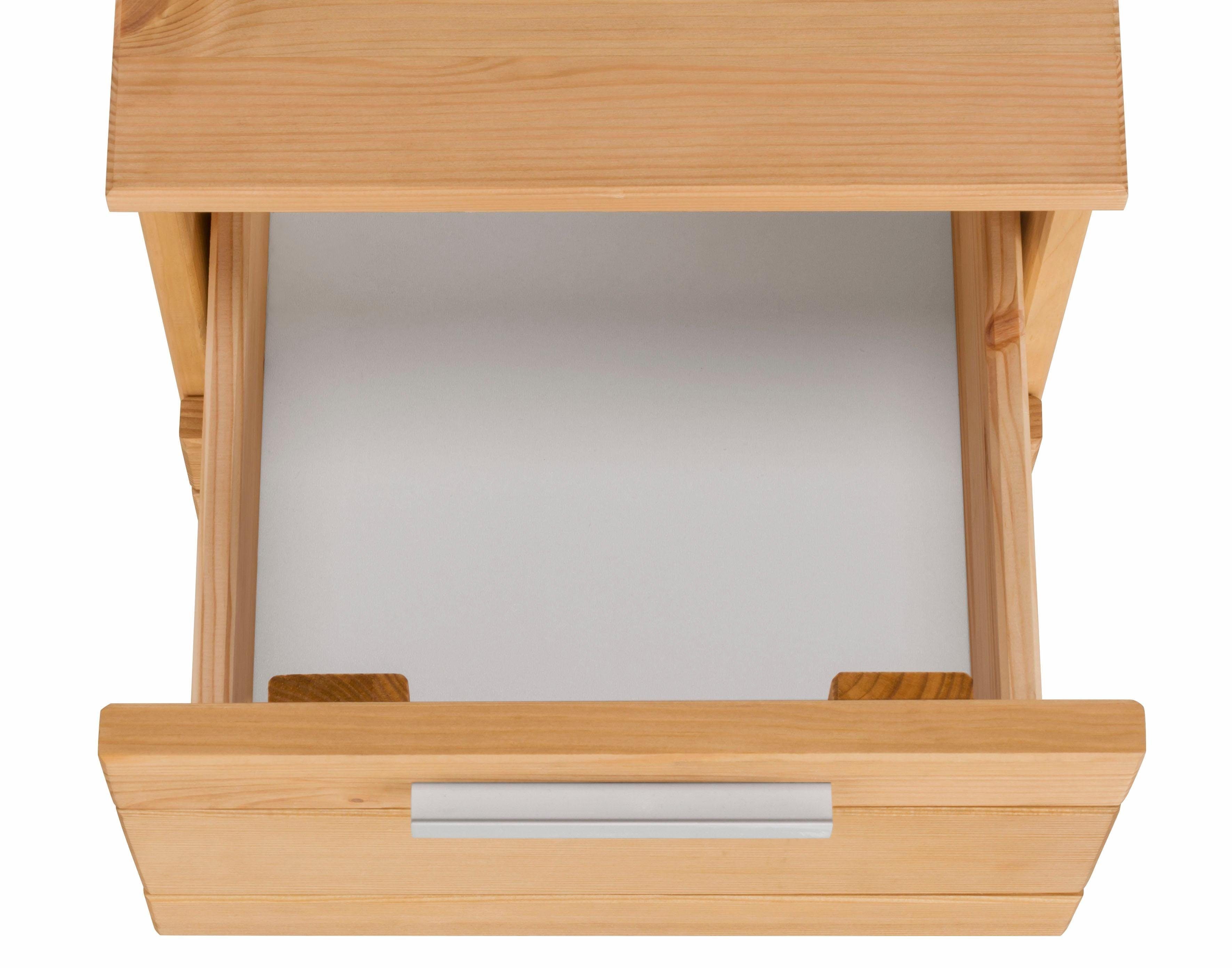 Home affaire Onderkast Josie Breedte 30,5 cm, van massief hout, verstelbare plank